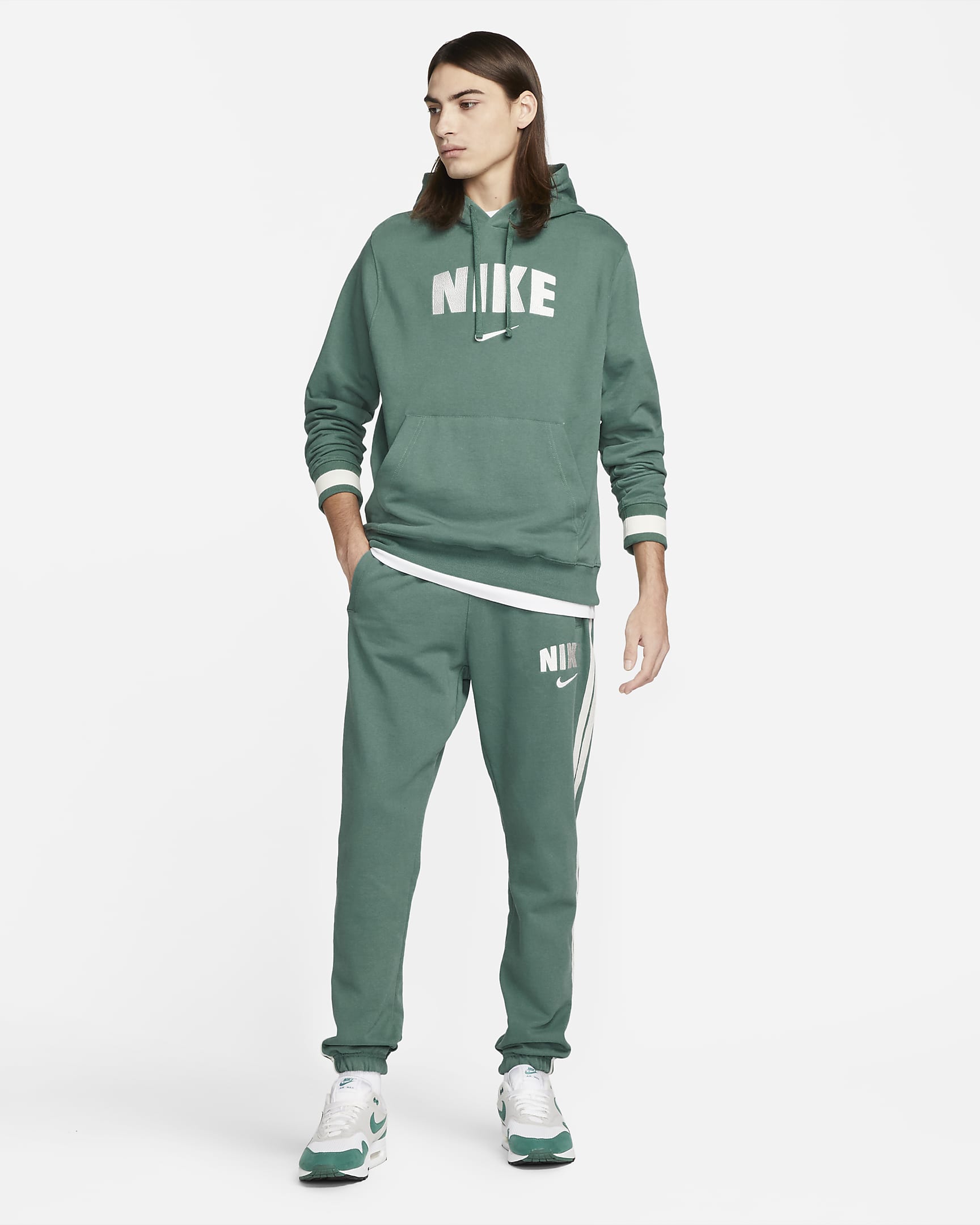 Nike Sportswear Men's Retro Fleece Pullover Hoodie. Nike UK