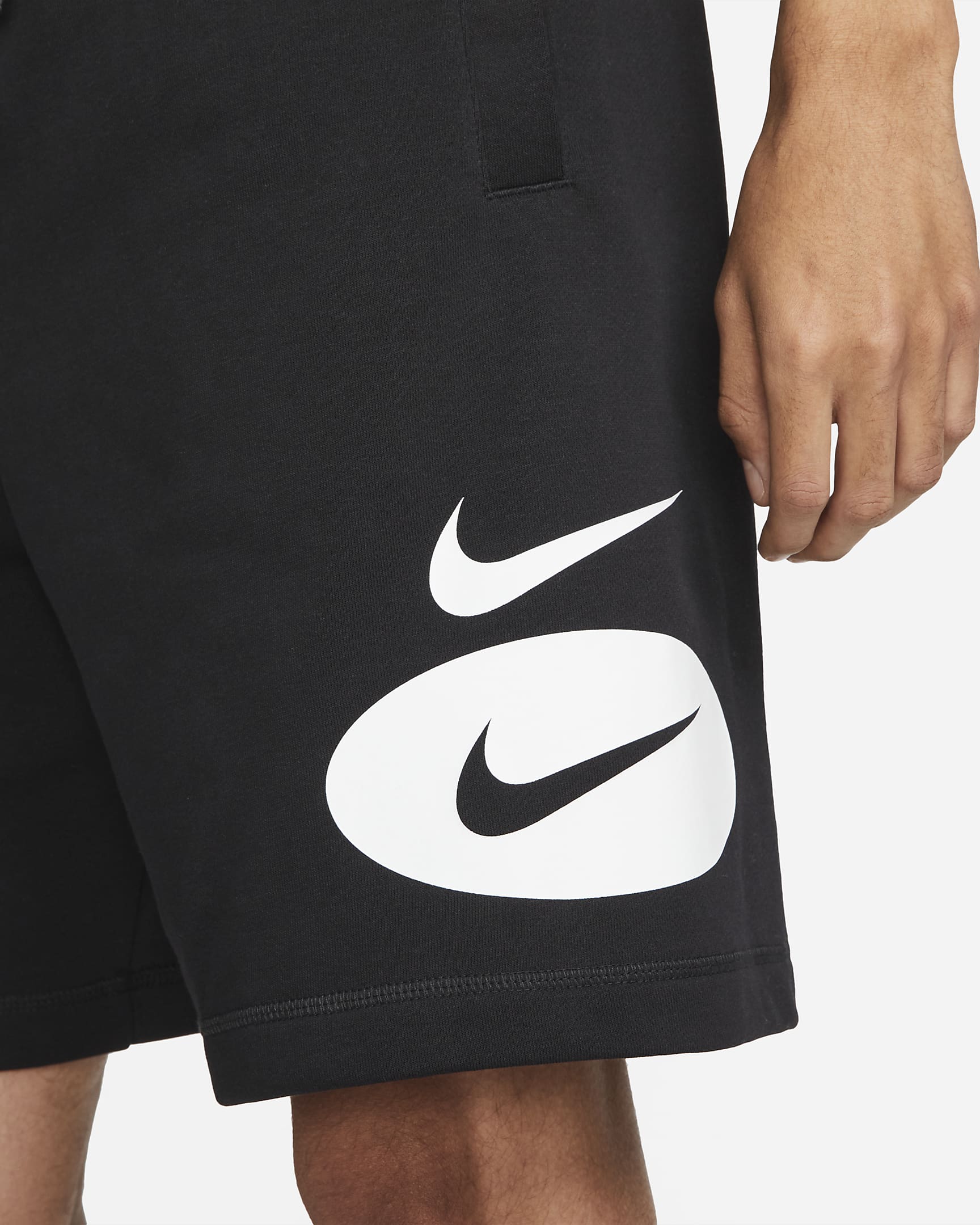 Nike Sportswear Swoosh League Men's French Terry Shorts. Nike AT