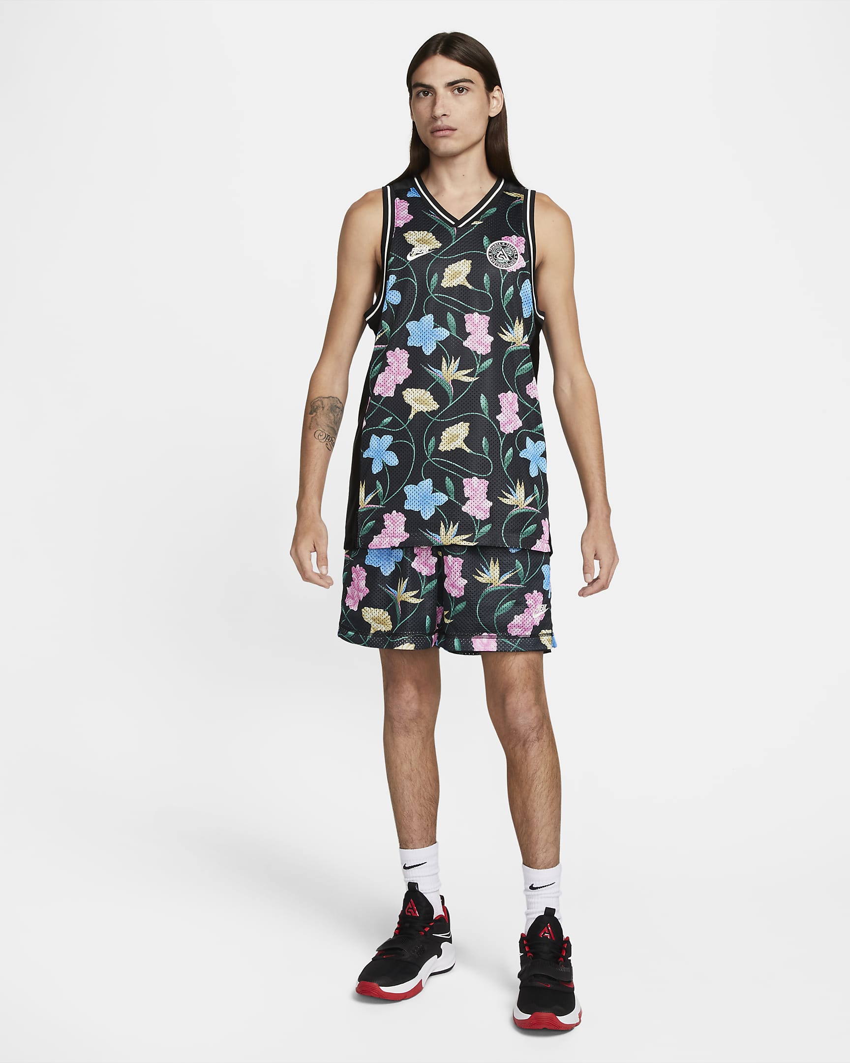 Giannis Men's Dri-FIT Printed DNA Basketball Jersey. Nike CA