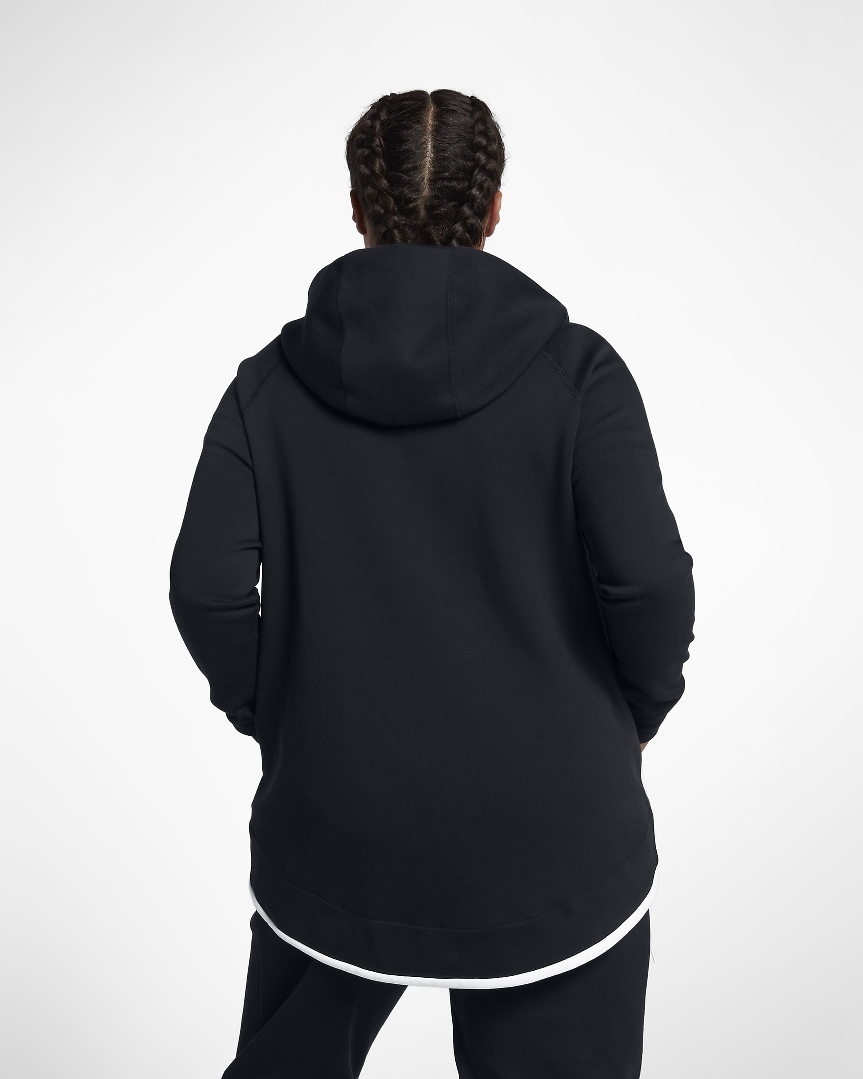 Nike Sportswear Tech Fleece Women's Full-Zip Cape (Plus Size). Nike RO