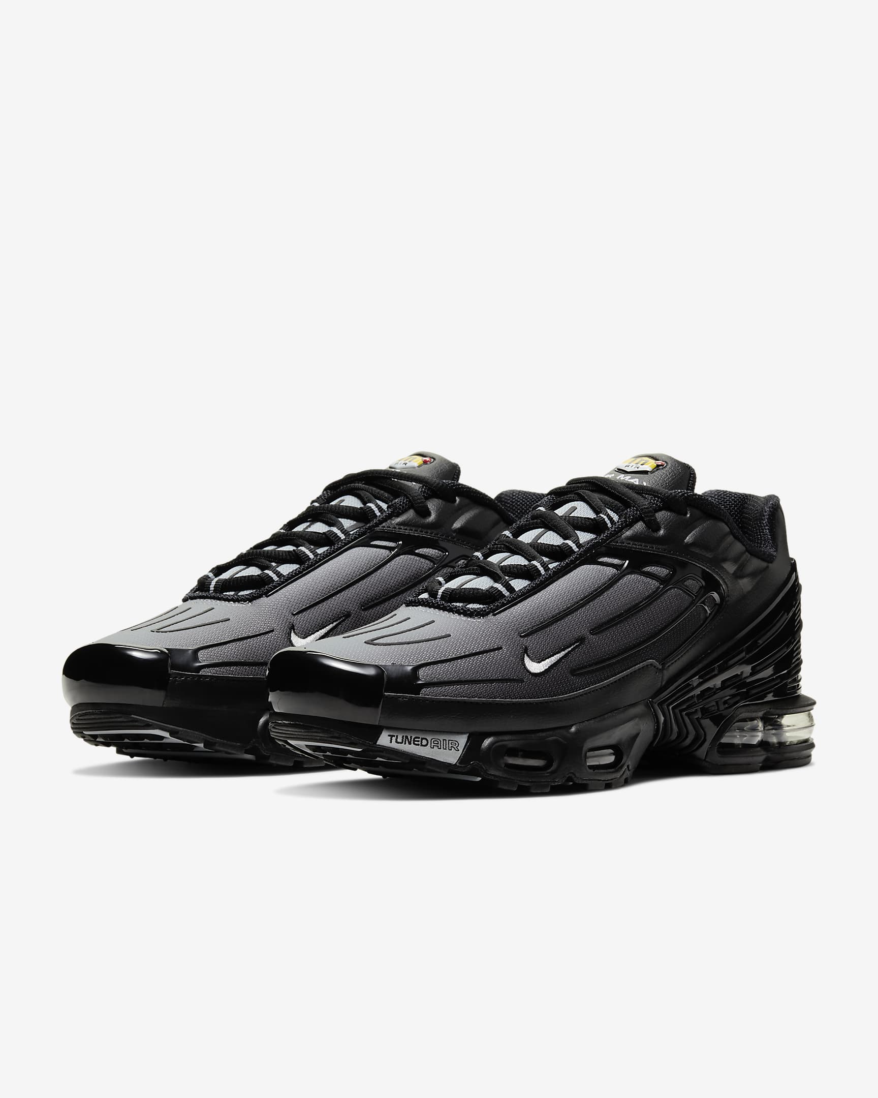 Nike Air Max Plus III Men's Shoes - Black/Black/Wolf Grey