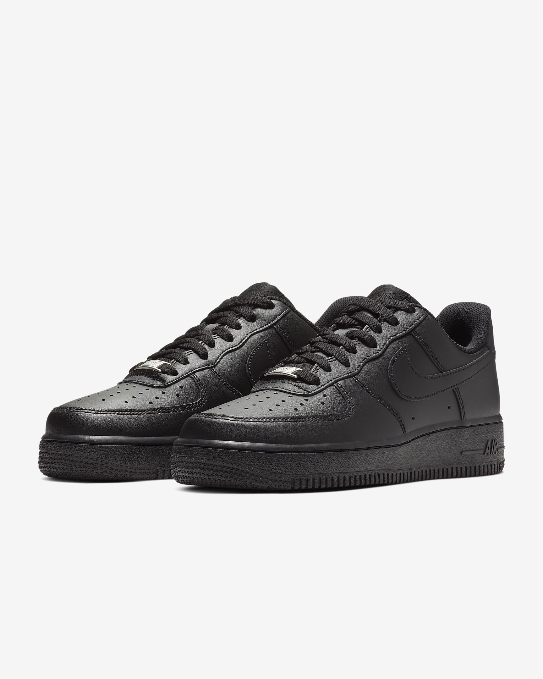 Nike Air Force 1 ‘07 damesko - Svart/Svart