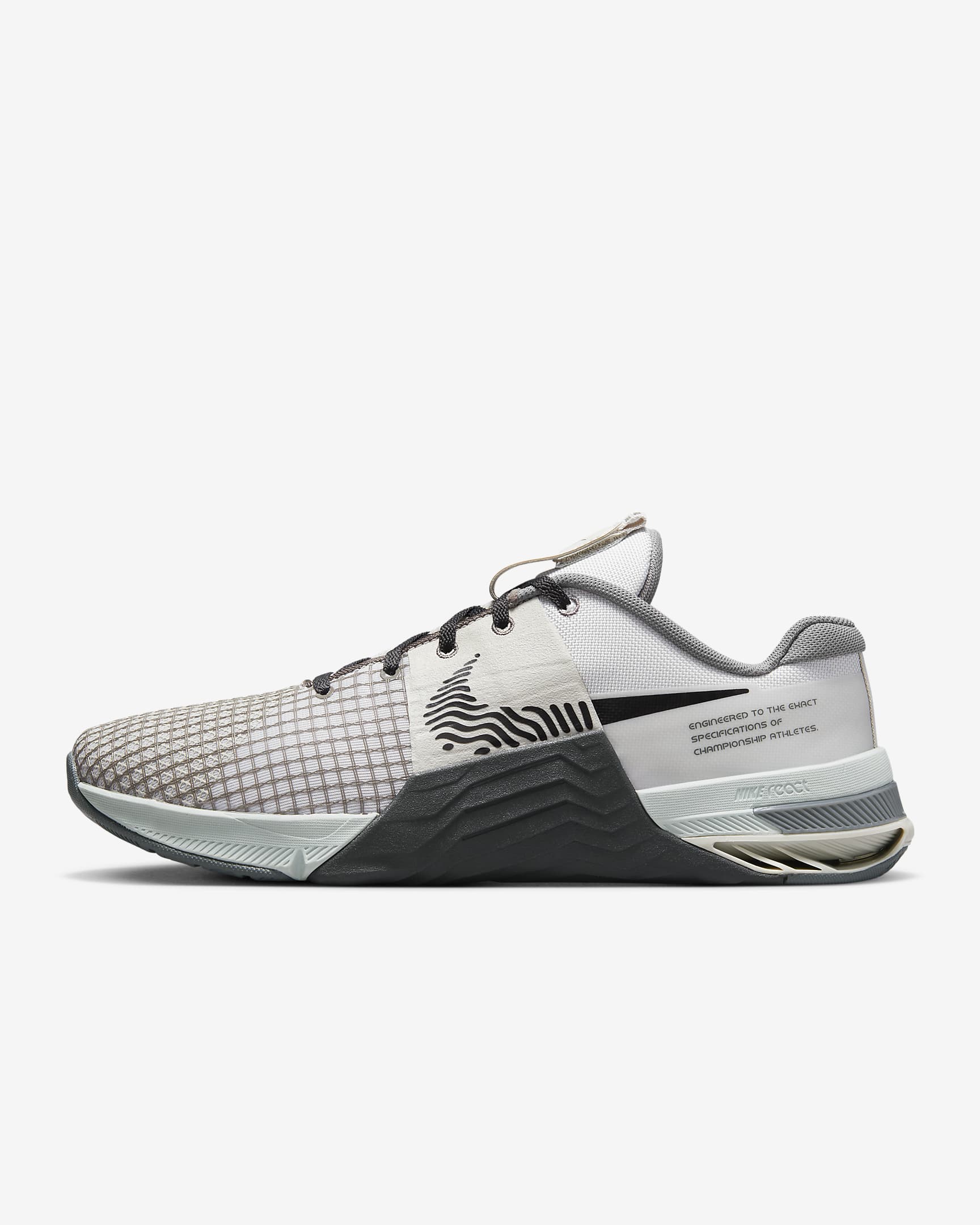 Nike Metcon 8 男款健身訓練鞋 - Photon Dust/Light Bone/Anthracite/黑色