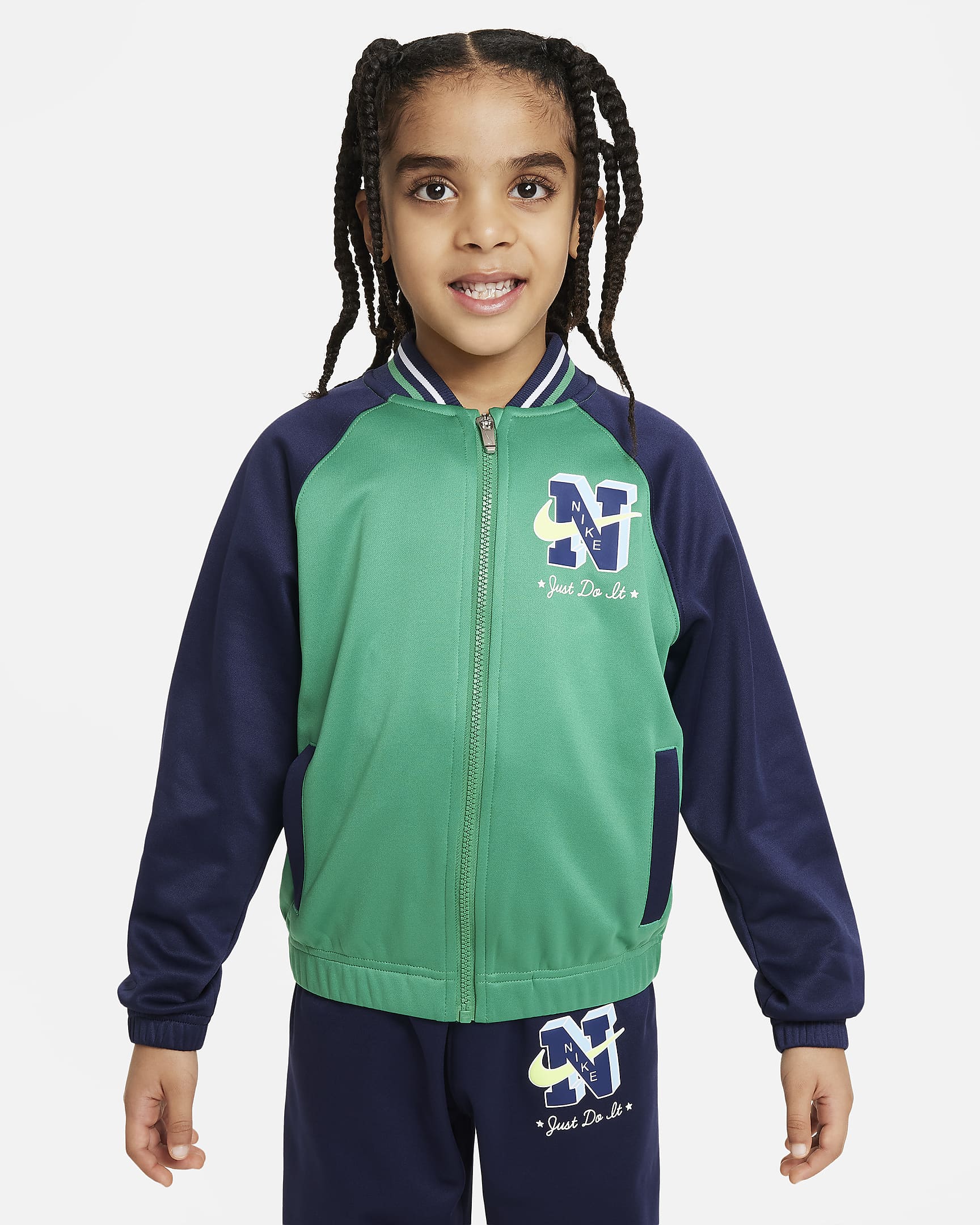 Nike Sportswear Next Gen Little Kids' DriFIT Tricot Set.