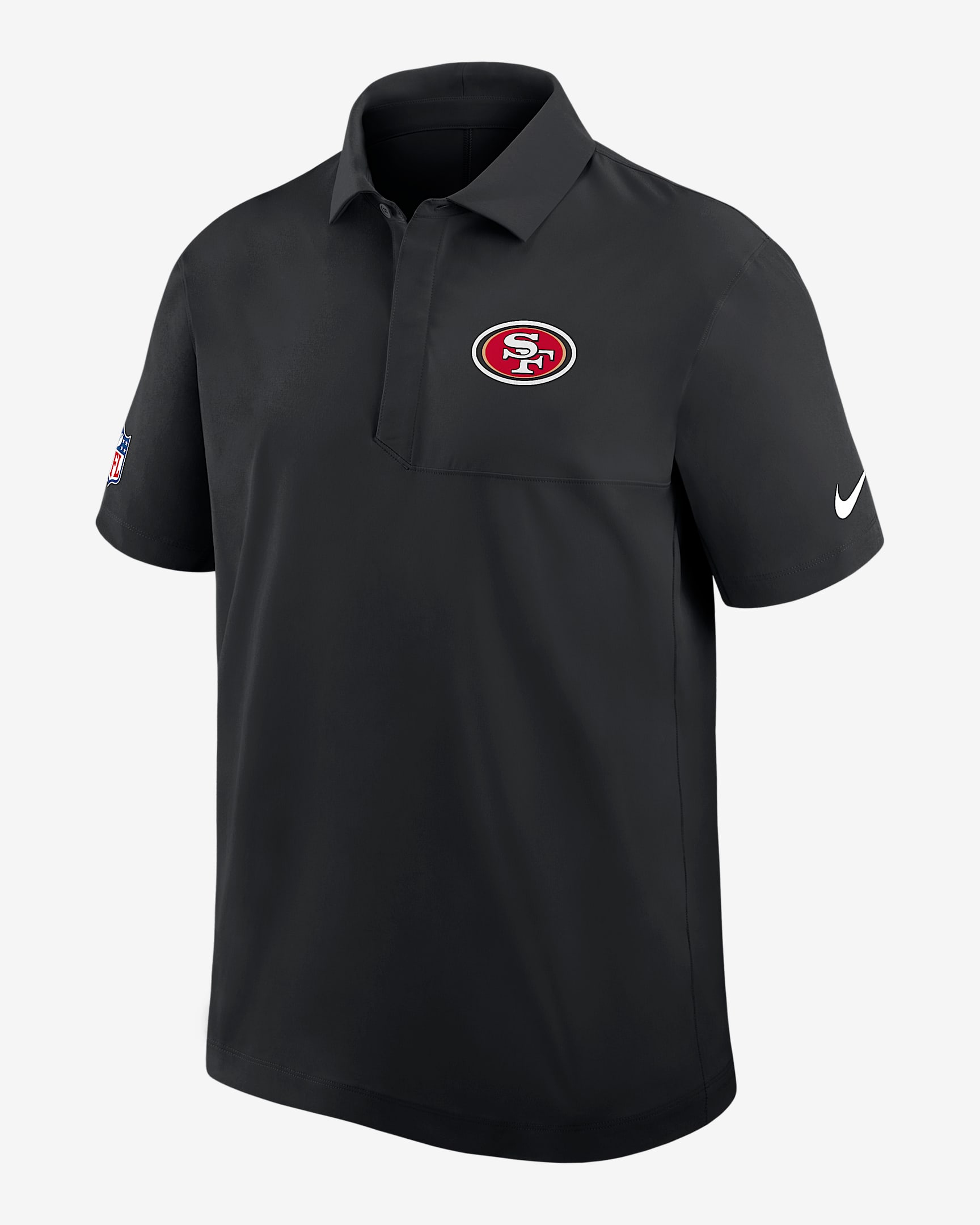 Polo Nike Dri-FIT de la NFL para hombre San Francisco 49ers City Pride Sideline - Negro