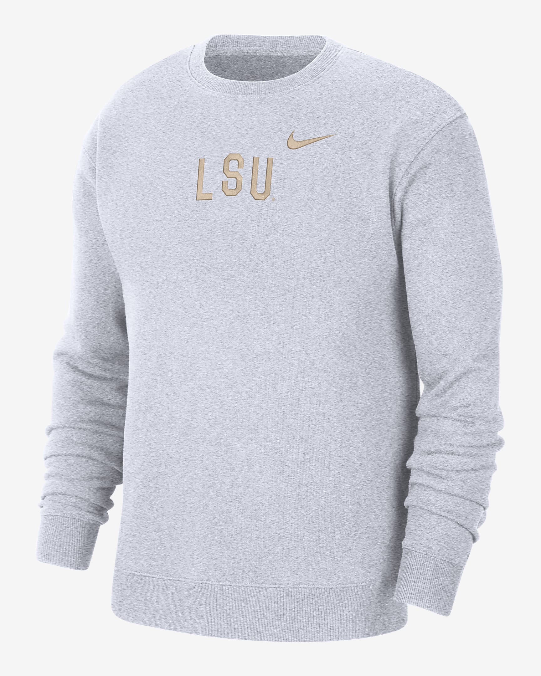 LSU Men's Nike College Crew-Neck Sweatshirt. Nike.com