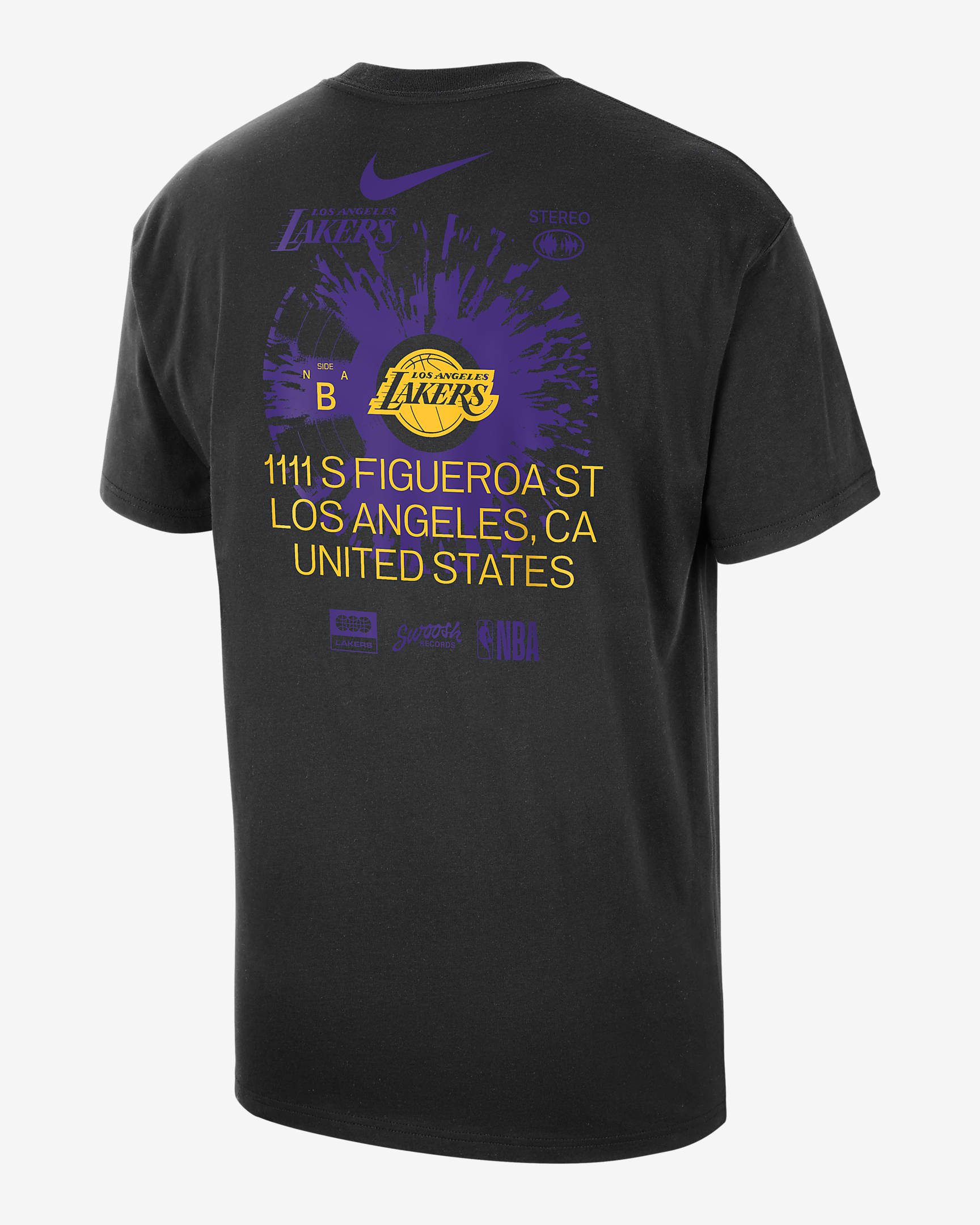 Los Angeles Lakers Max90 Men's Nike NBA T-Shirt. Nike MY