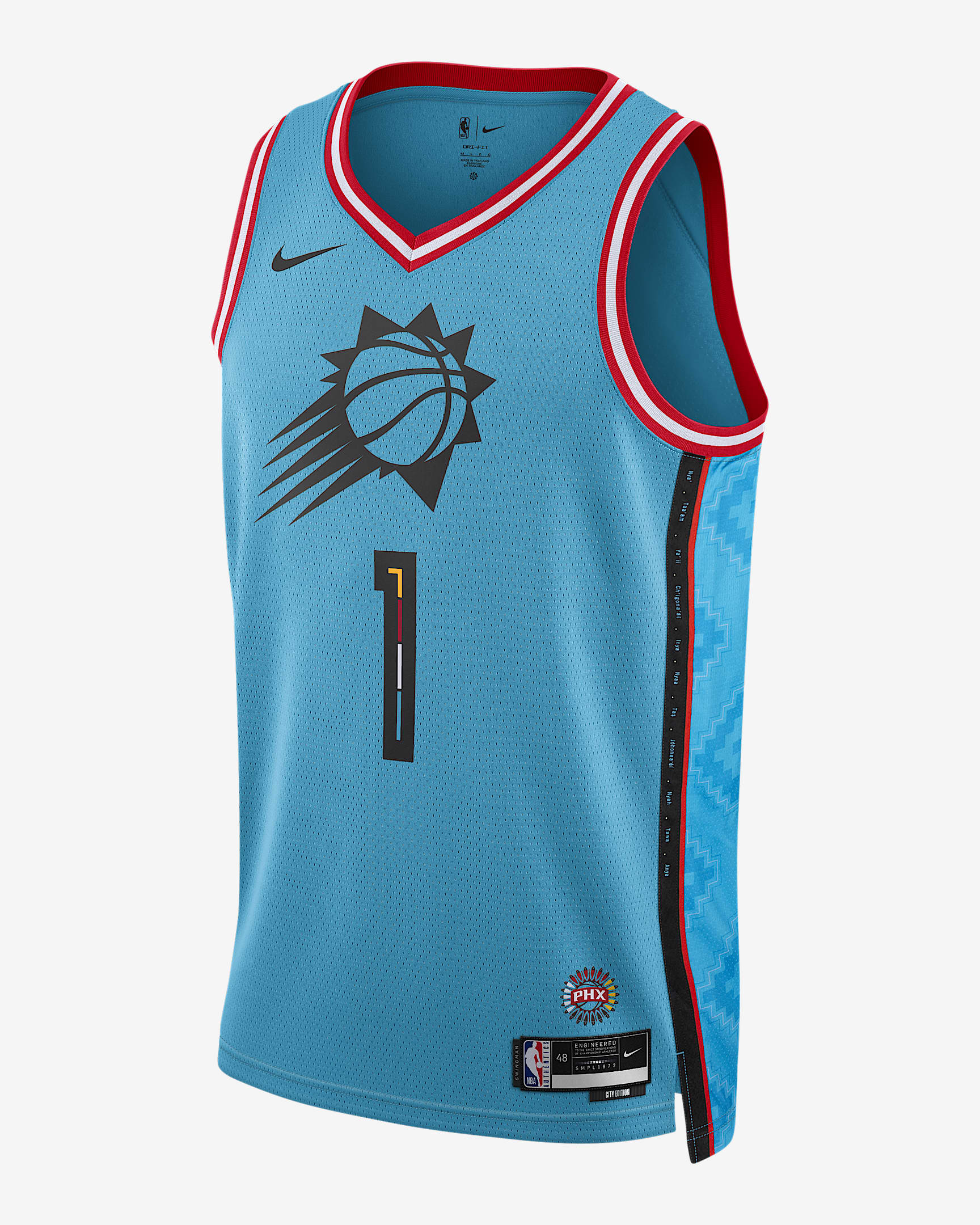 Maillot Vintage Phoenix Suns Avec Ancien Logo - Modèle Collection Harwood - Taille L - Neuf