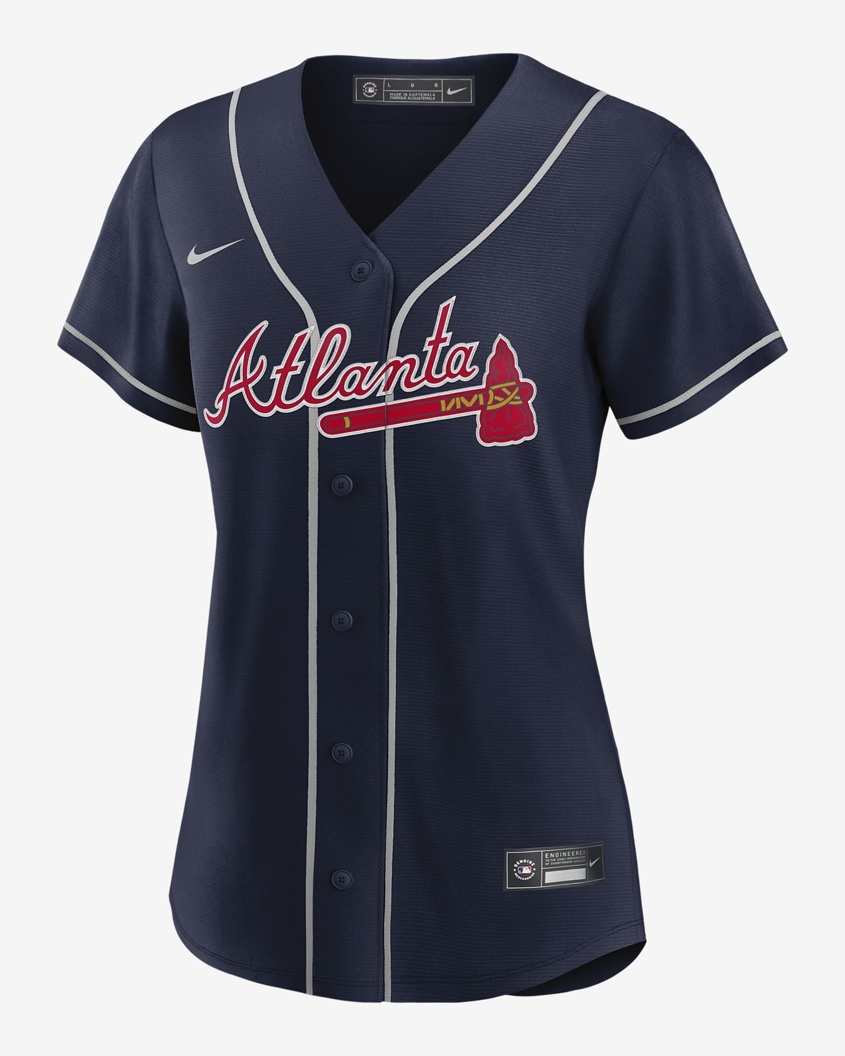 MLB Atlanta Braves (Ronald Acuna Jr.) Women's Replica Baseball Jersey ...