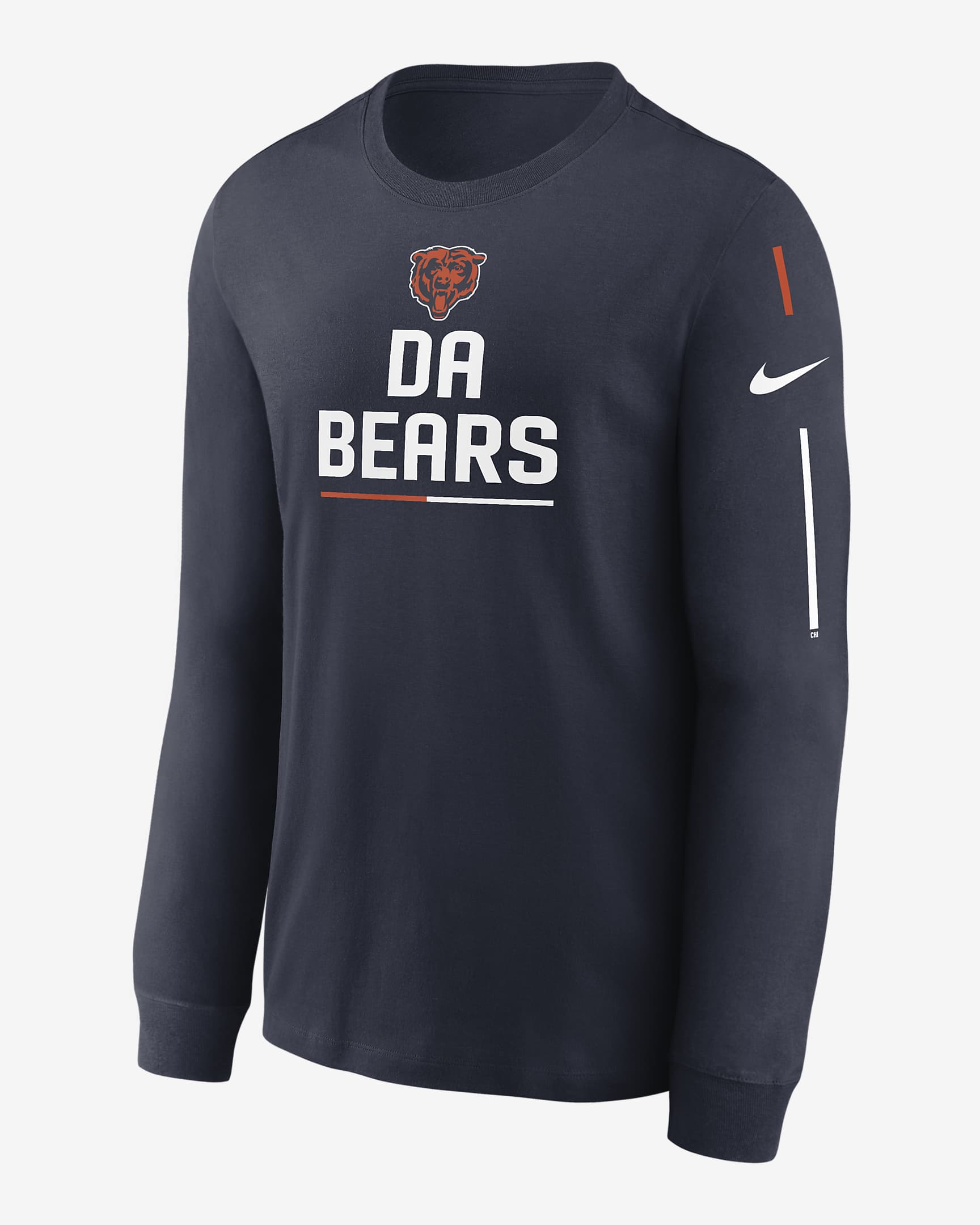 Nike Team Slogan (NFL Chicago Bears) Men's Long-Sleeve T-Shirt. Nike.com