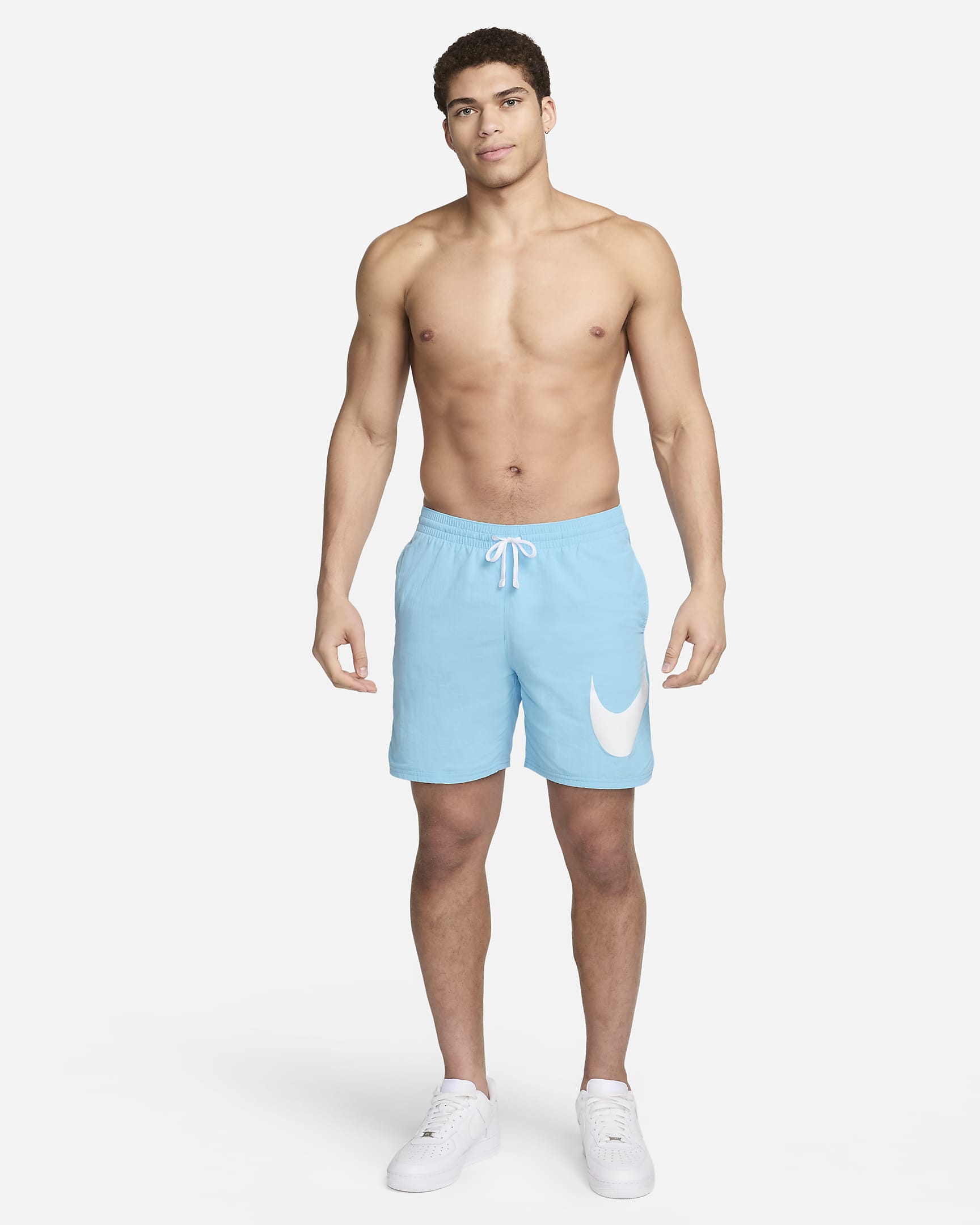 Nike Swim Men's 7" Volley Shorts - Aquarius Blue