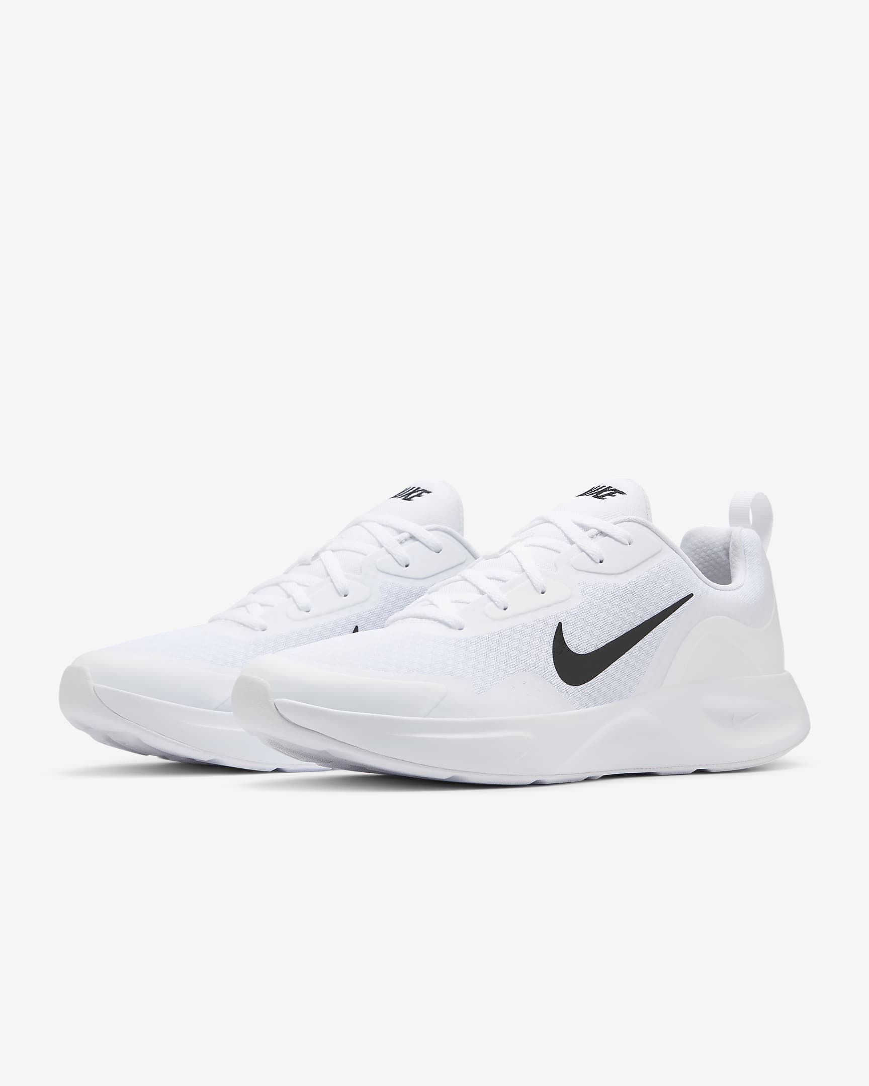 Chaussure Nike Wearallday pour Homme - Blanc/Noir