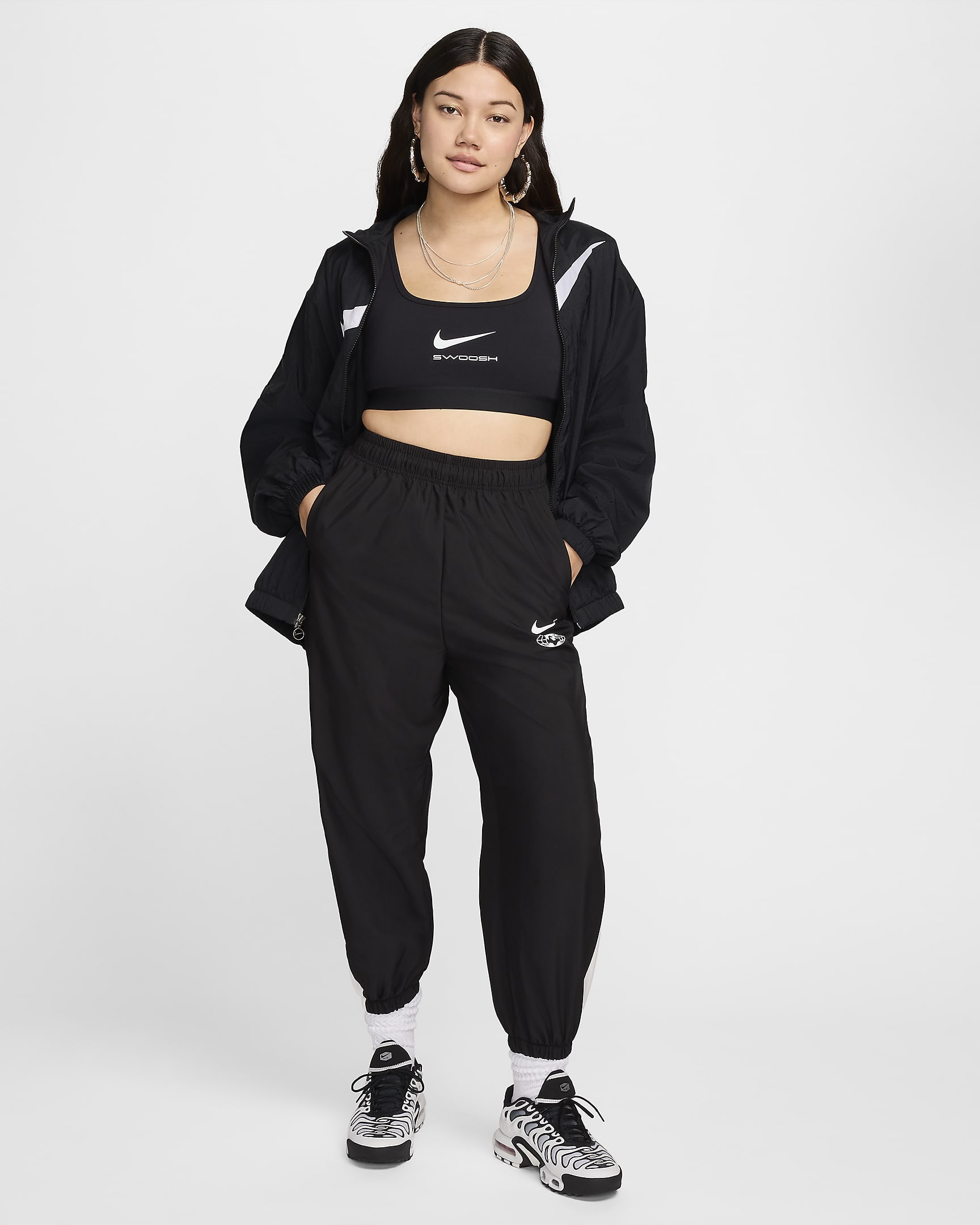 Nike Sportswear Women's Cropped Tank Top - Black