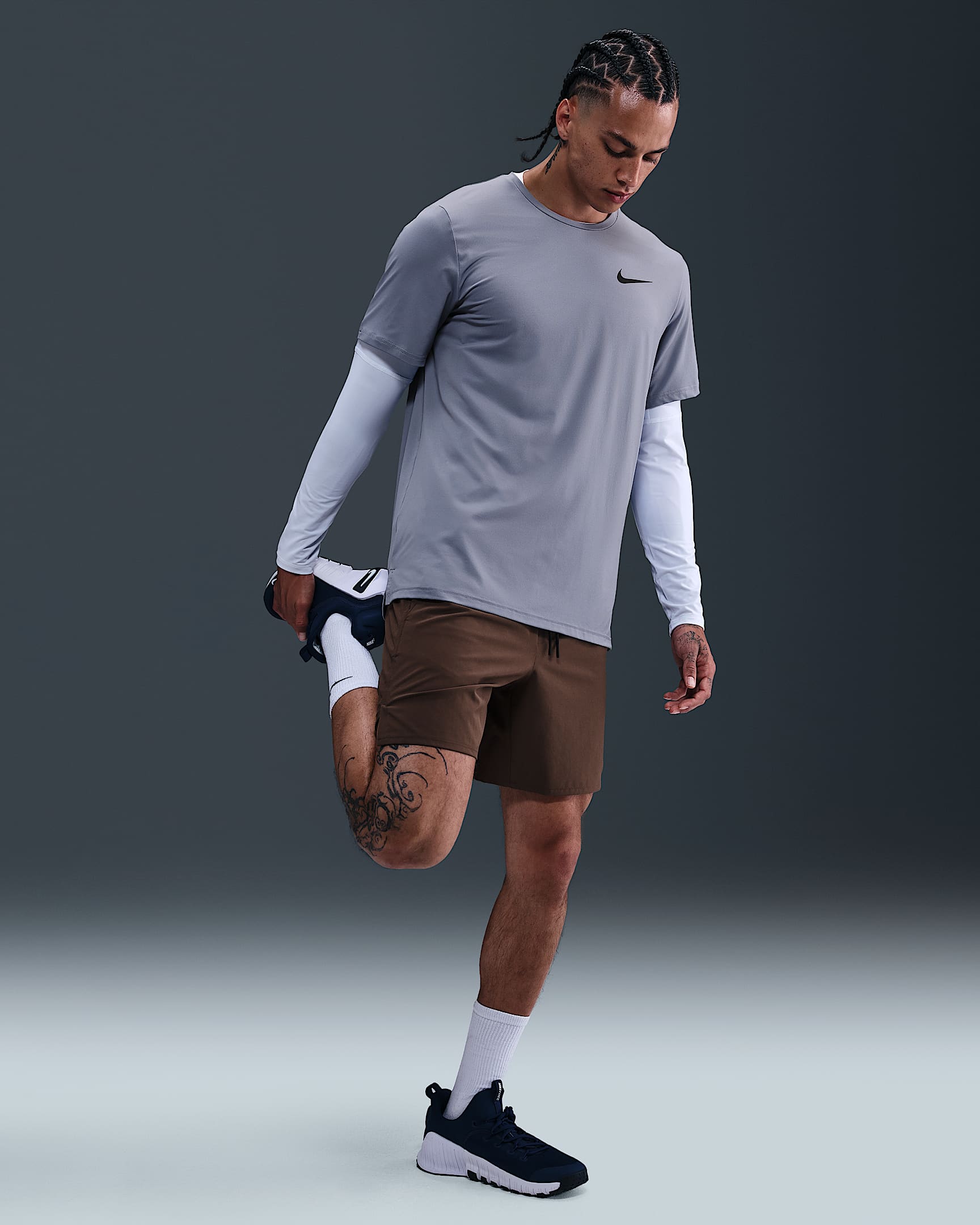 Nike Unlimited Men's Dri-FIT 7" Unlined Versatile Shorts - Baroque Brown/Black/Baroque Brown