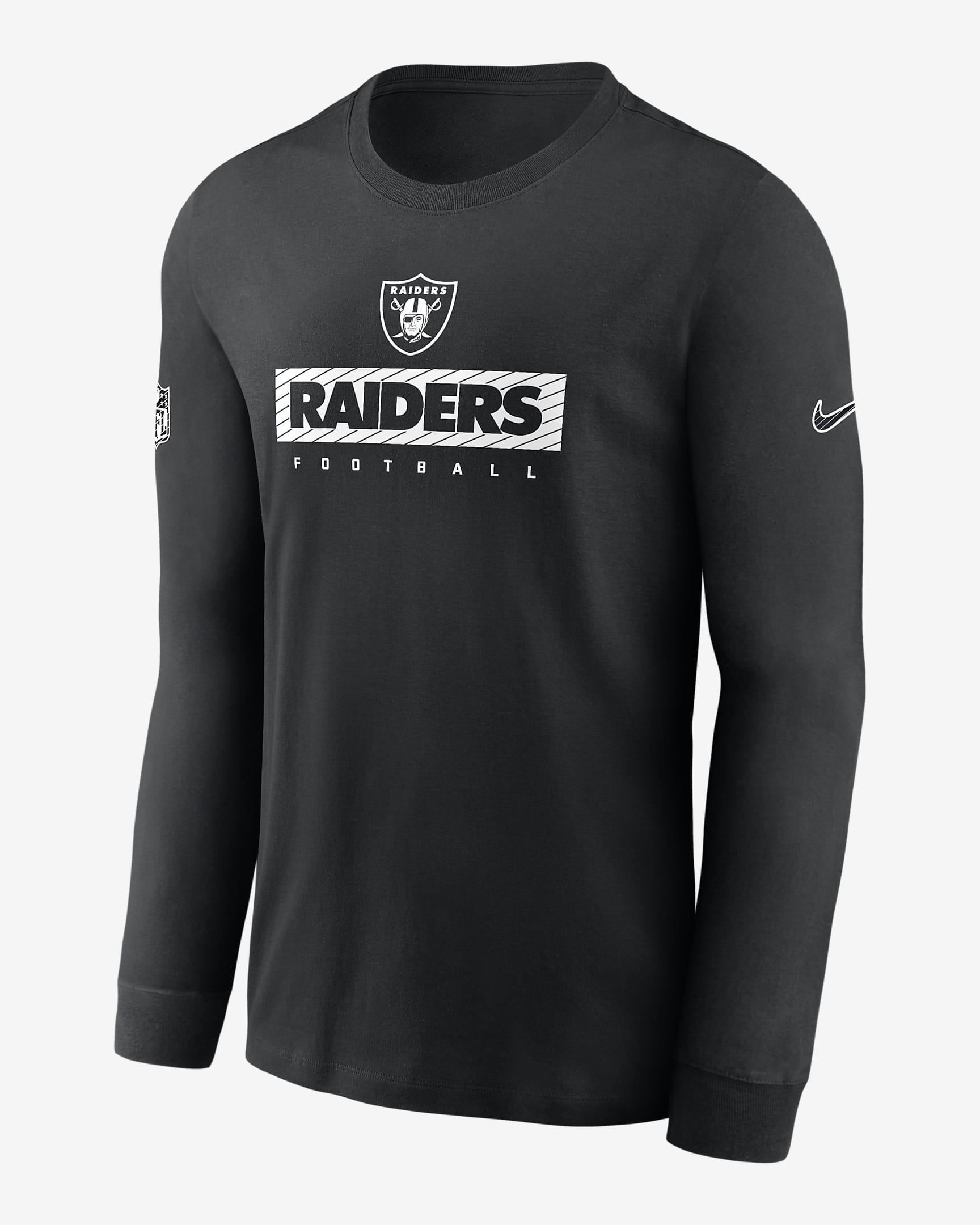 Playera de manga larga Nike Dri-FIT de la NFL para hombre Las Vegas ...