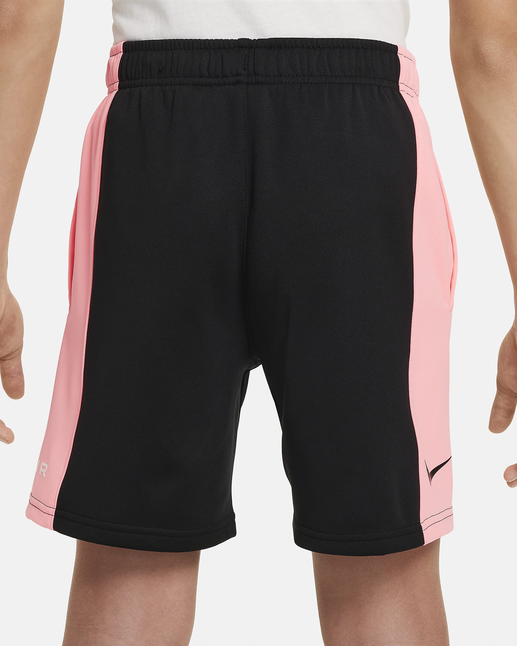 Nike Air Big Kids' (Boys') Shorts - Black/Pink Foam