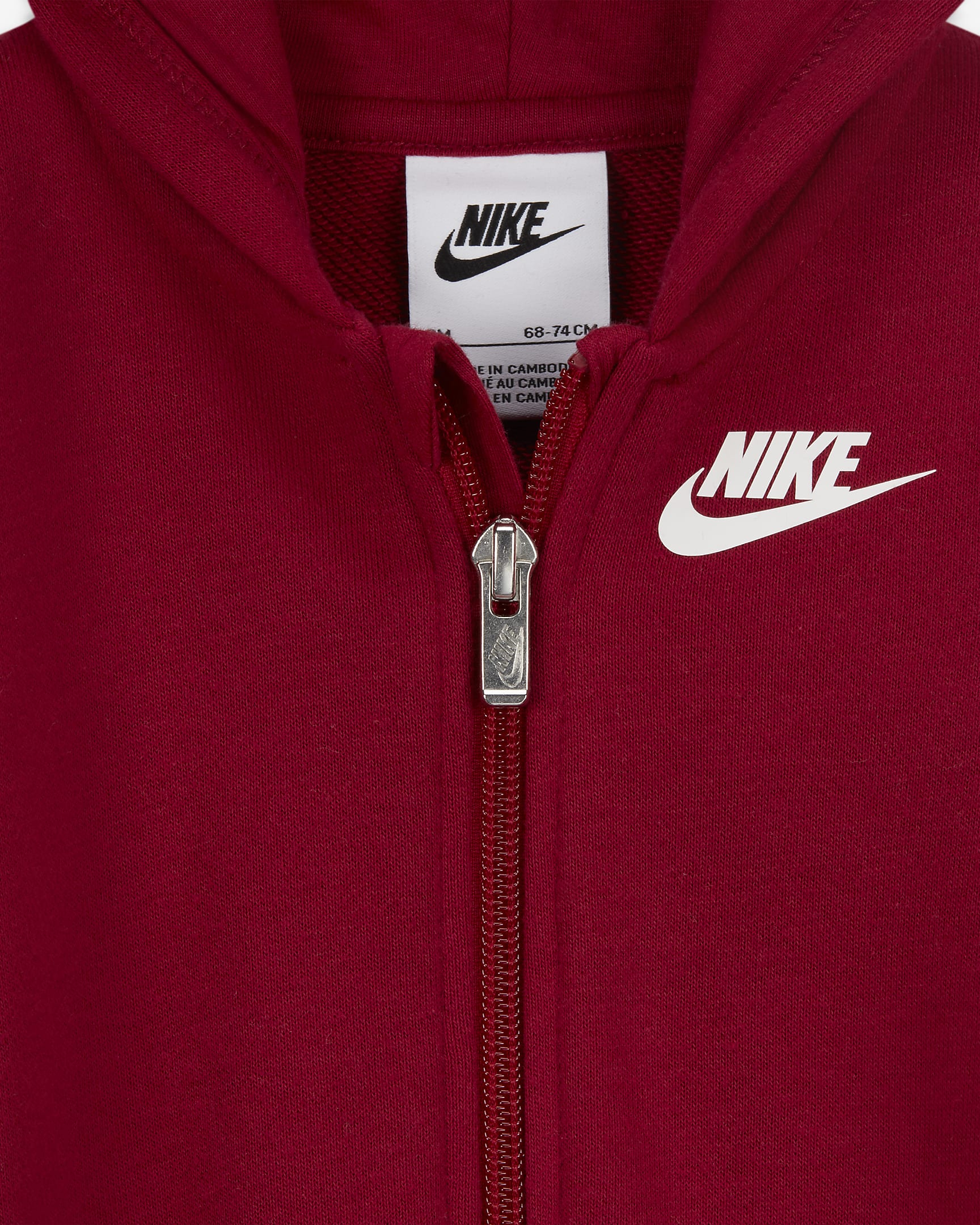 Nike Sportswear Taping Hooded Coverall Baby Coverall - Red