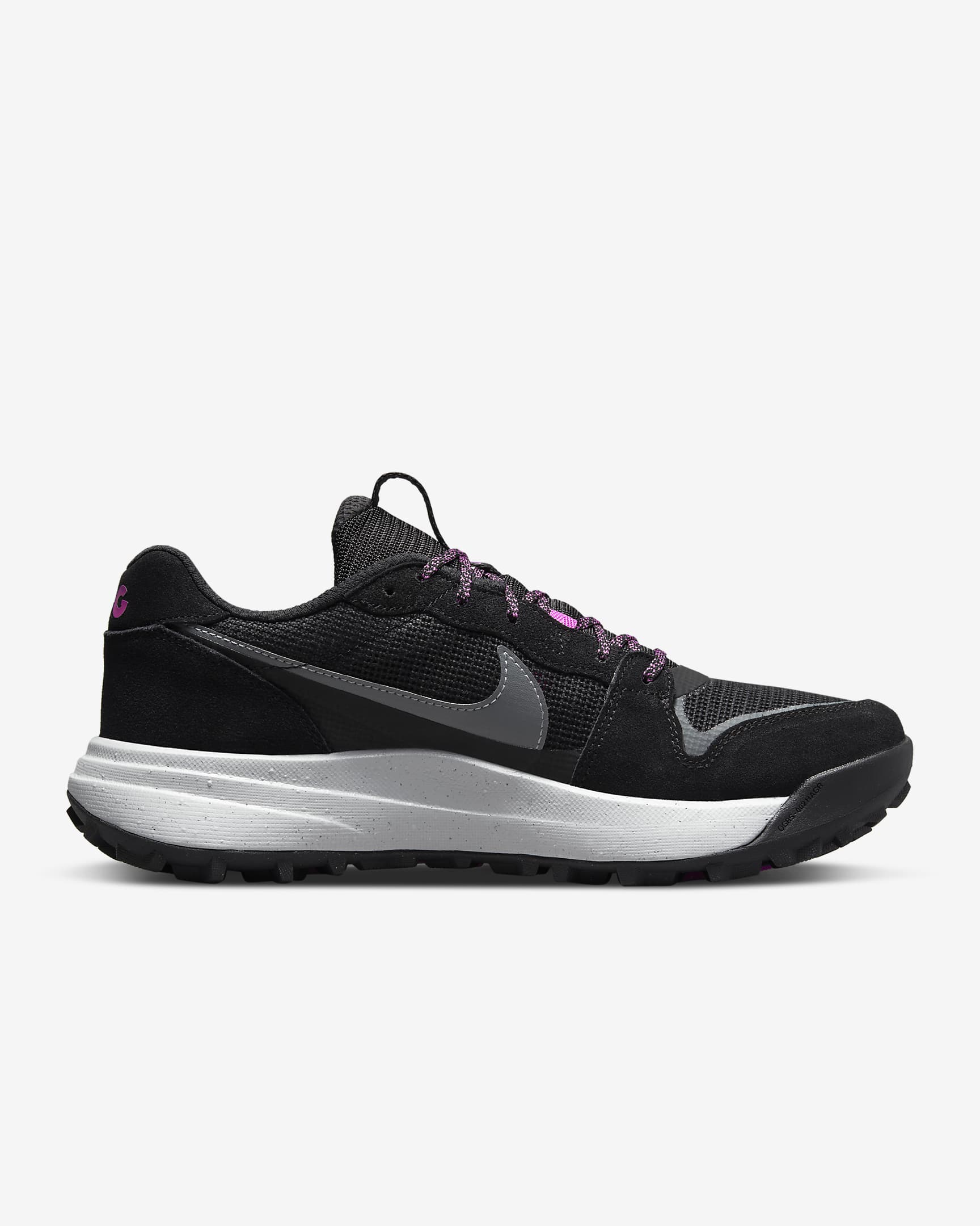 Tenis Nike ACG Lowcate - Negro/Negro/Gris lobo/Gris azulado