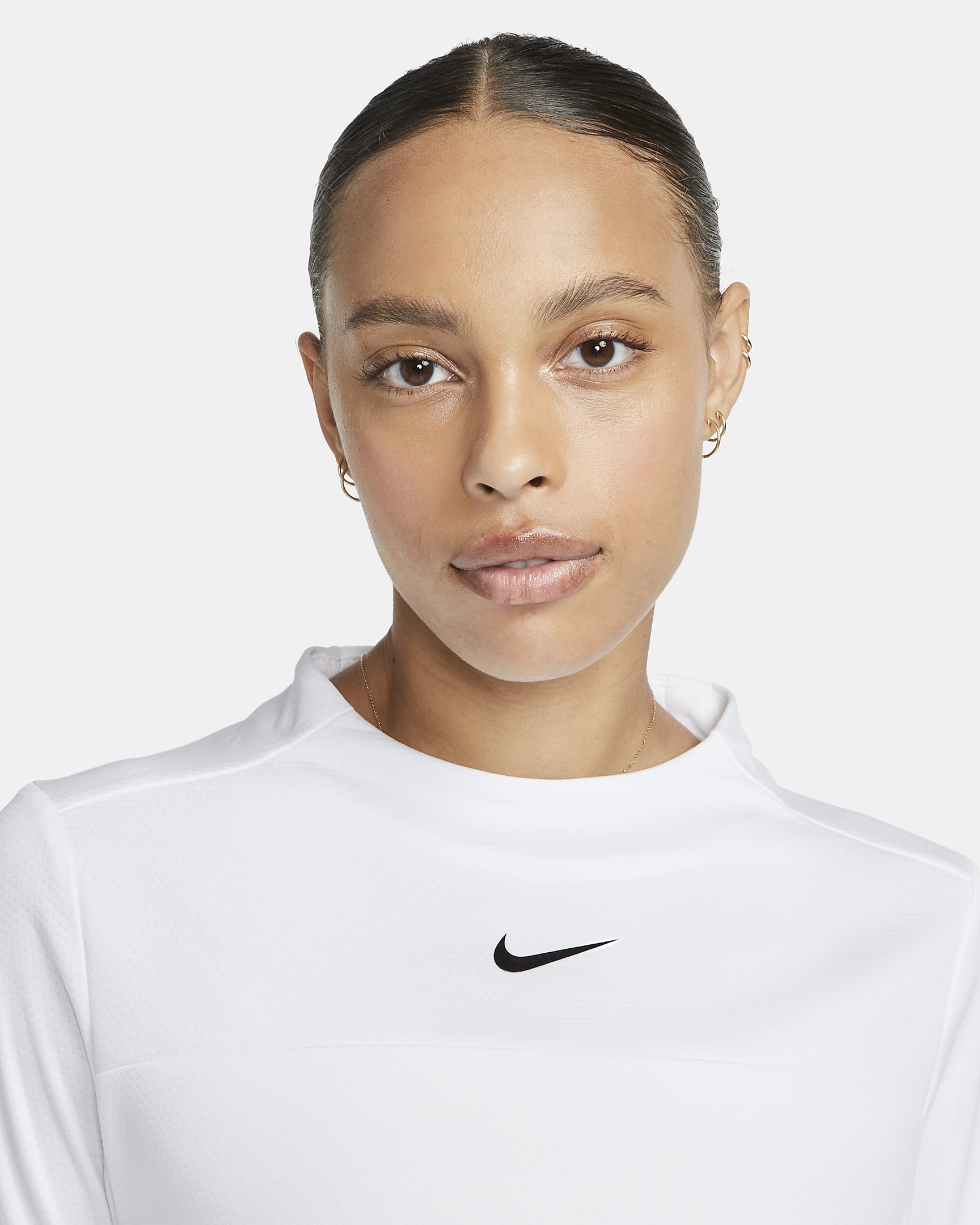 Nike Dri-FIT UV Advantage Women's Mock-Neck Golf Top. Nike.com
