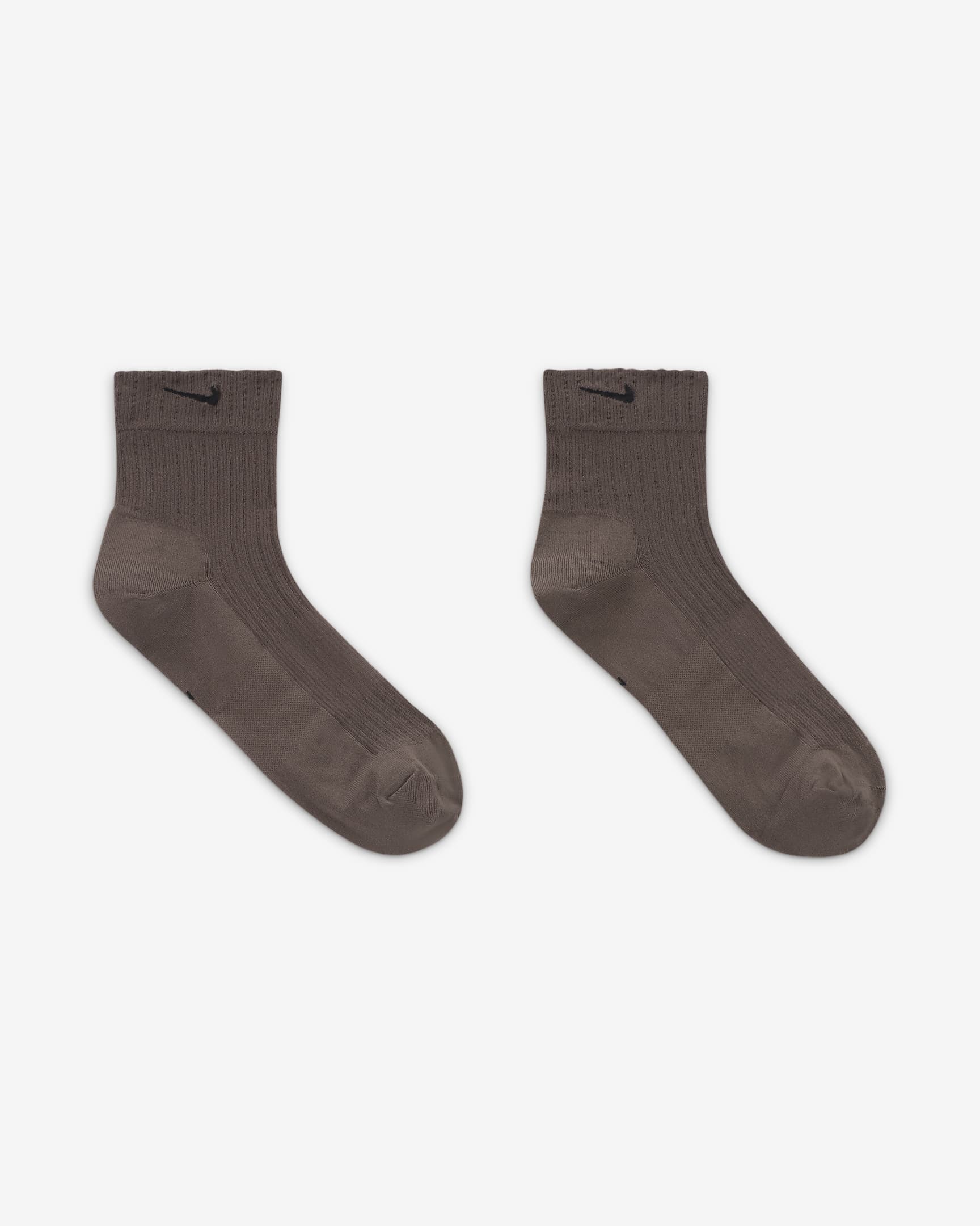 Nike transparente Knöchelsocken für Damen (1 Paar) - Ironstone/Schwarz