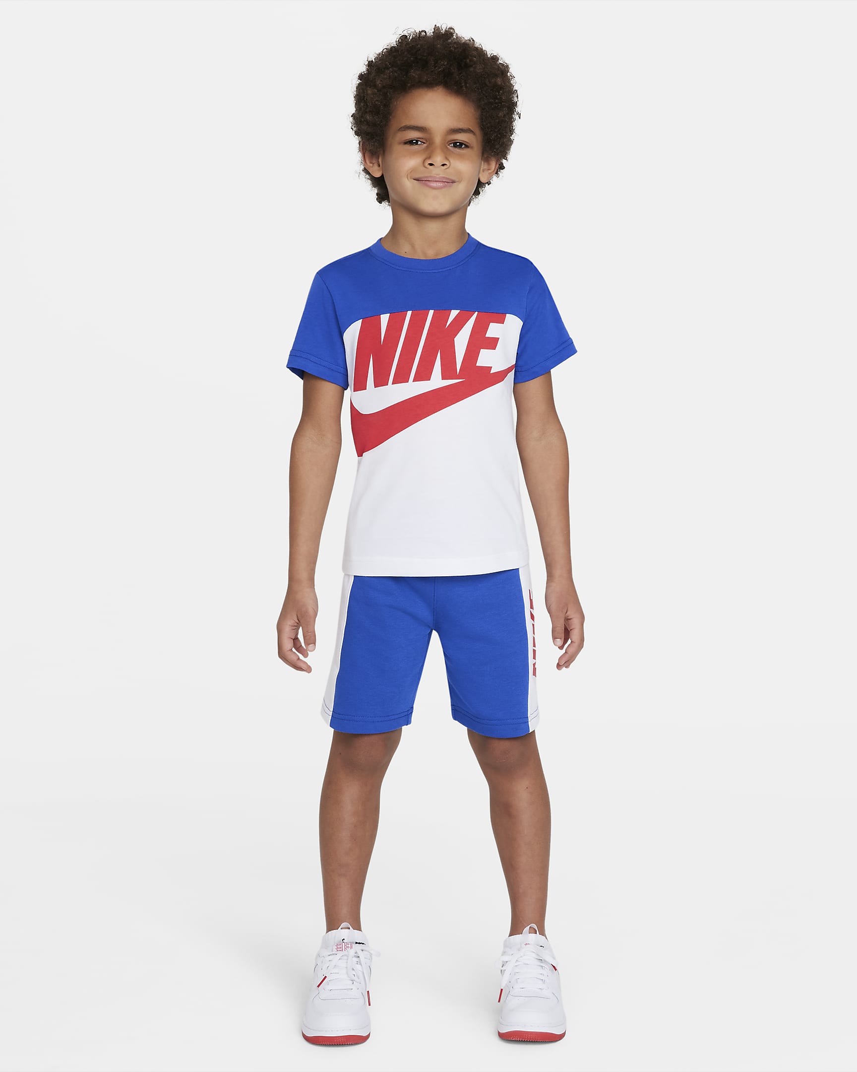 Nike Sportswear Little Kids' T-Shirt and Shorts Set. Nike.com