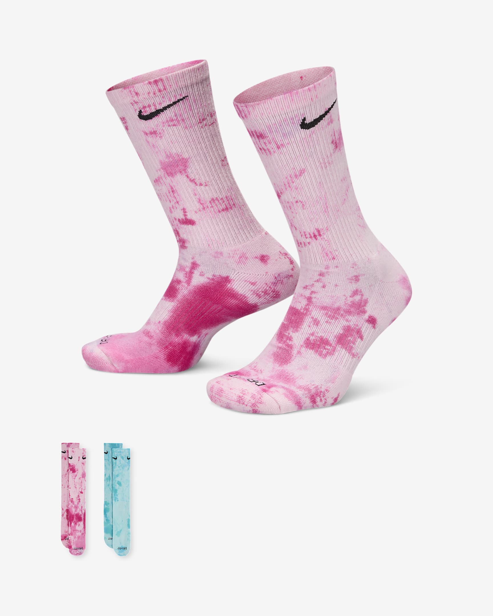 Nike Everyday Plus Cushioned Crew-Socken (2 Paar) - Multi-Color