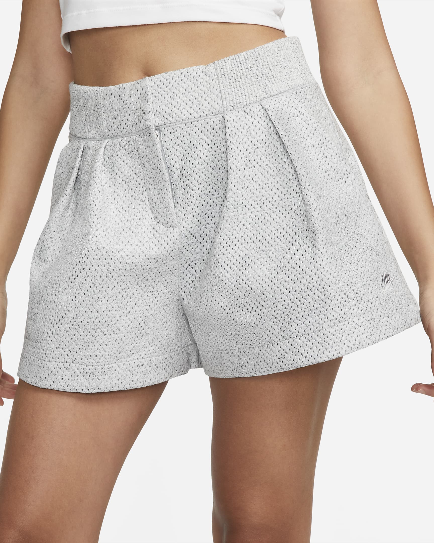 women's nike high waisted shorts