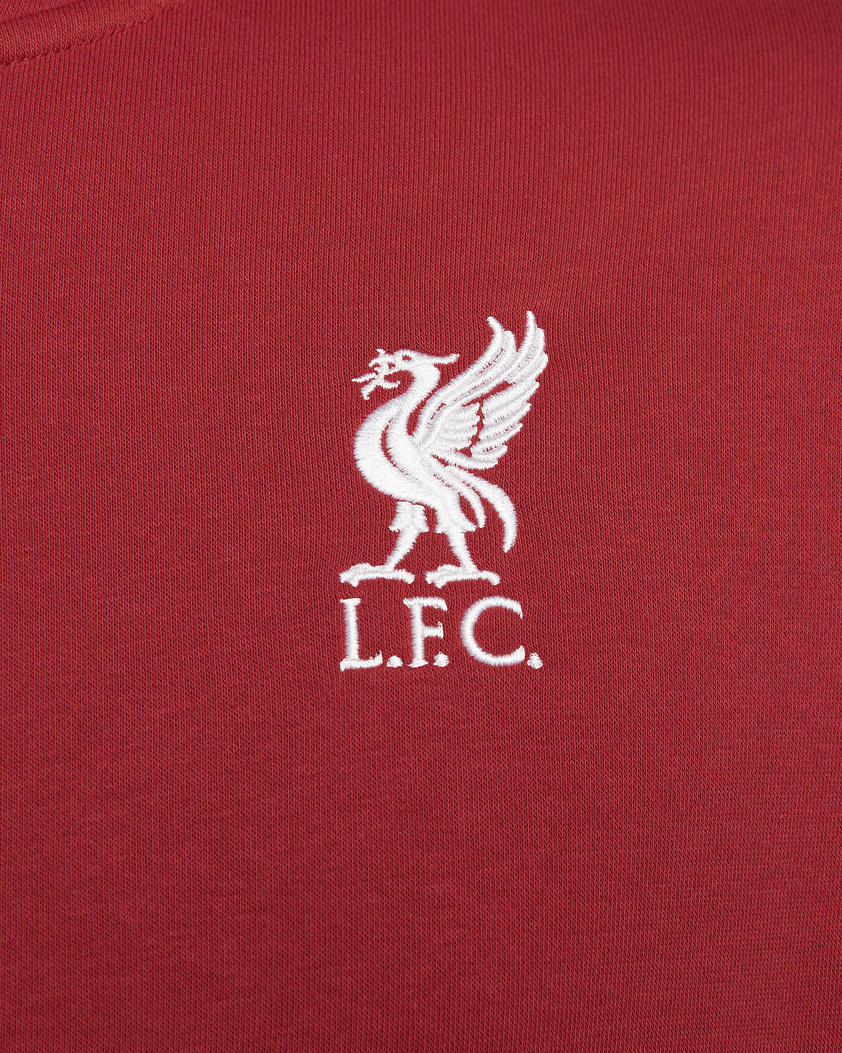 Liverpool Fc Club Fleece Nike Hoodie Mit Durchgehendem Reißverschluss