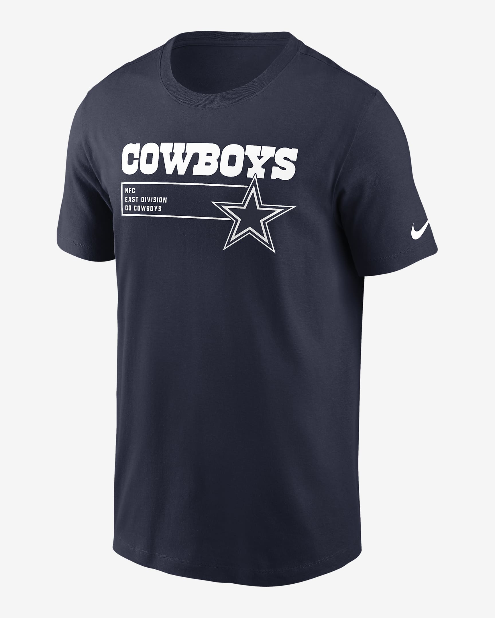 Dallas Cowboys Division Essential Men's Nike NFL T-Shirt - Navy