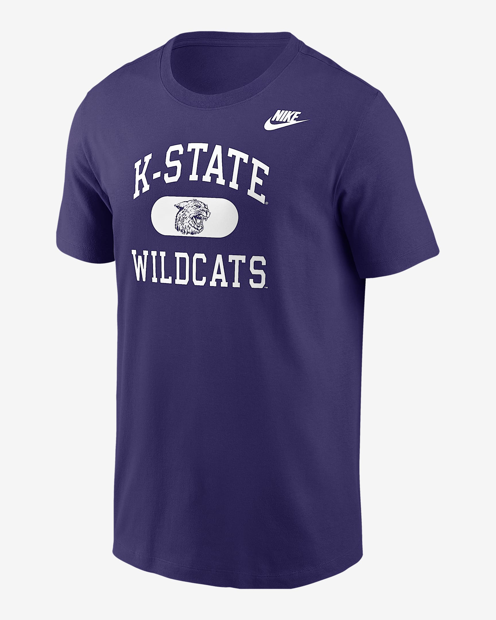 Playera Nike College para hombre Kansas State Wildcats - Orquídea nuevo