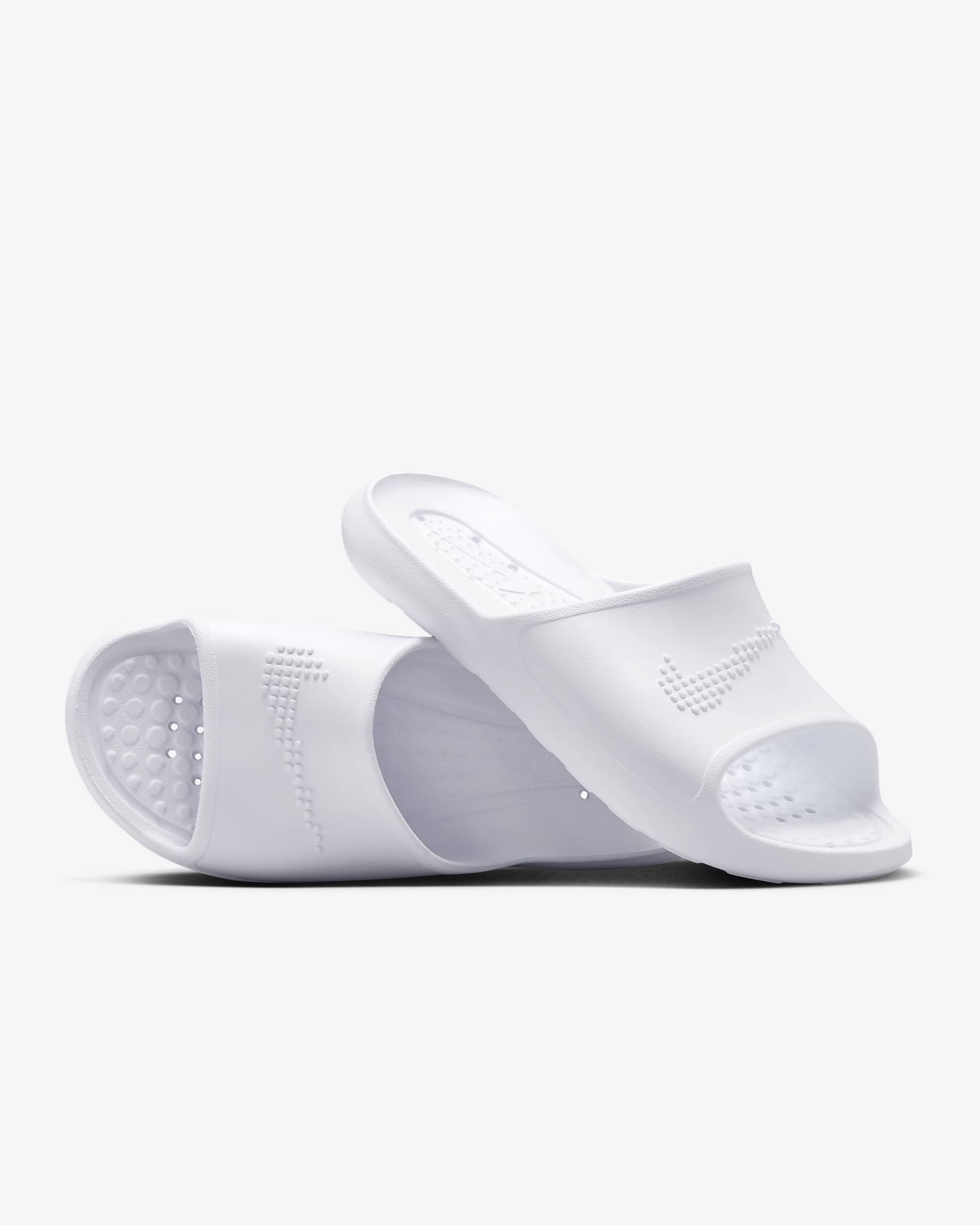 Claquette de douche Nike Victori One pour Femme - Blanc/Blanc/Blanc