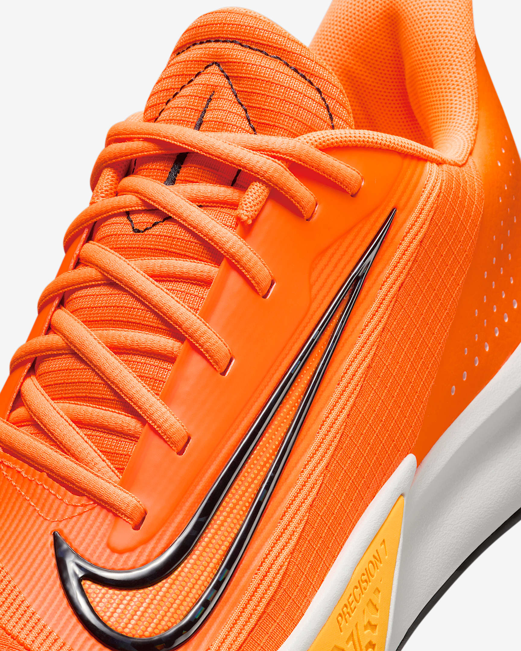 Nike Precision 7 Basketballschuh für Herren - Total Orange/Laser Orange/Photon Dust/Schwarz