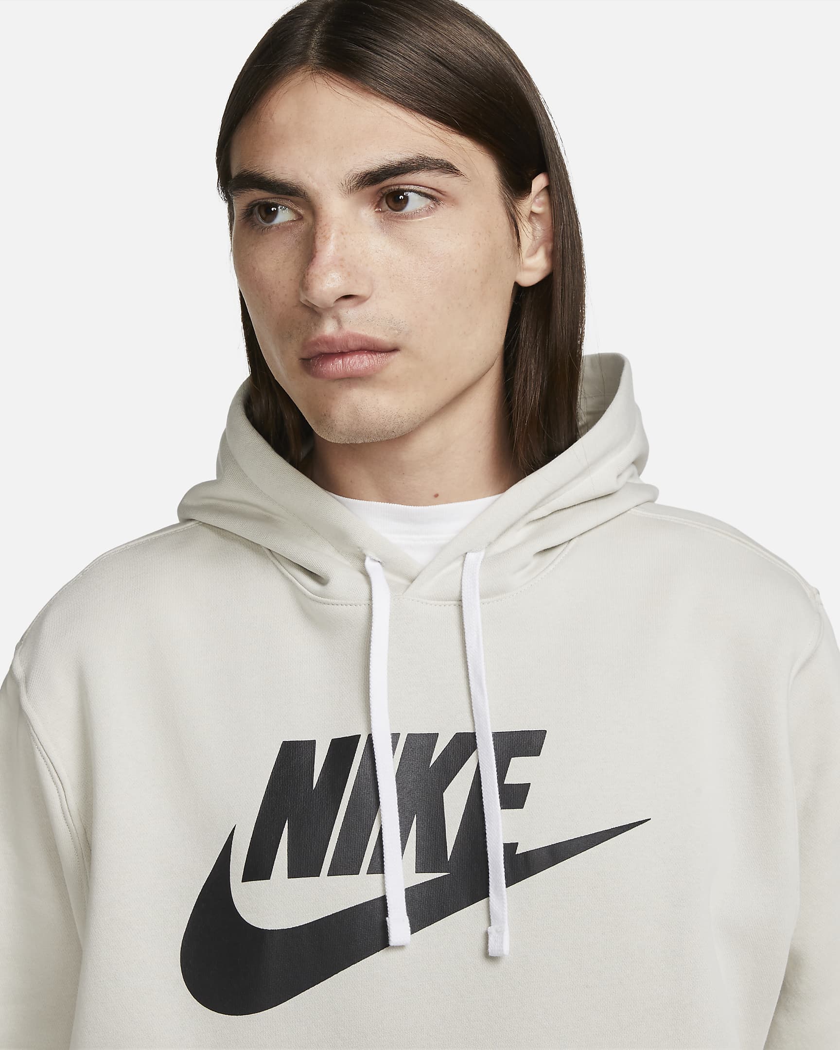 Nike Sportswear Club Fleece Mens Graphic Pullover Hoodie