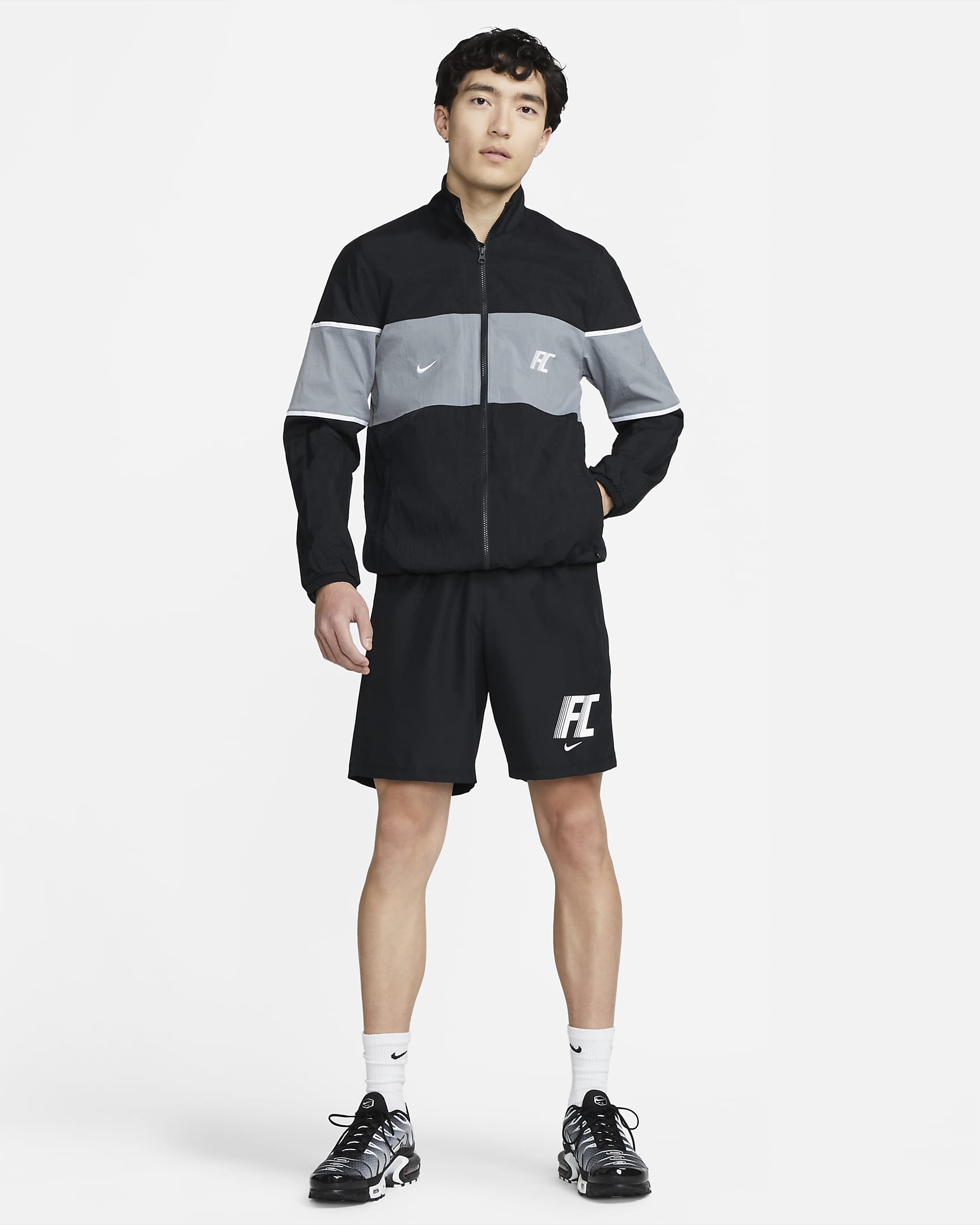 Nike Repel F.C. Men's Football Tracksuit Jacket. Nike ID