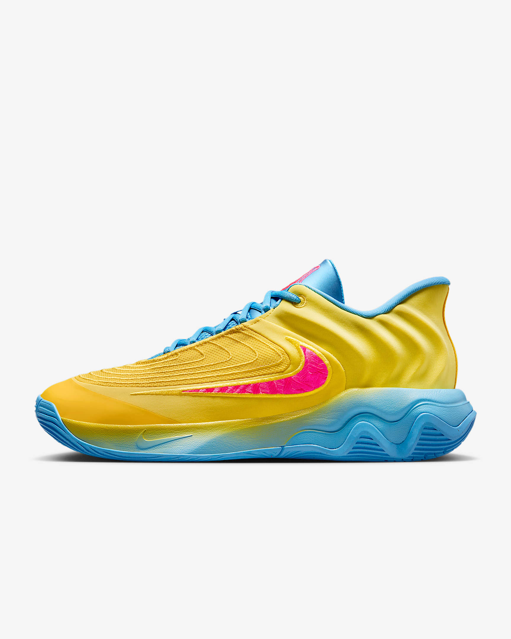 Giannis Immortality 4 'Candy Funhouse' Basketball Shoes - Lightning/University Blue/Barely Volt/Hyper Pink