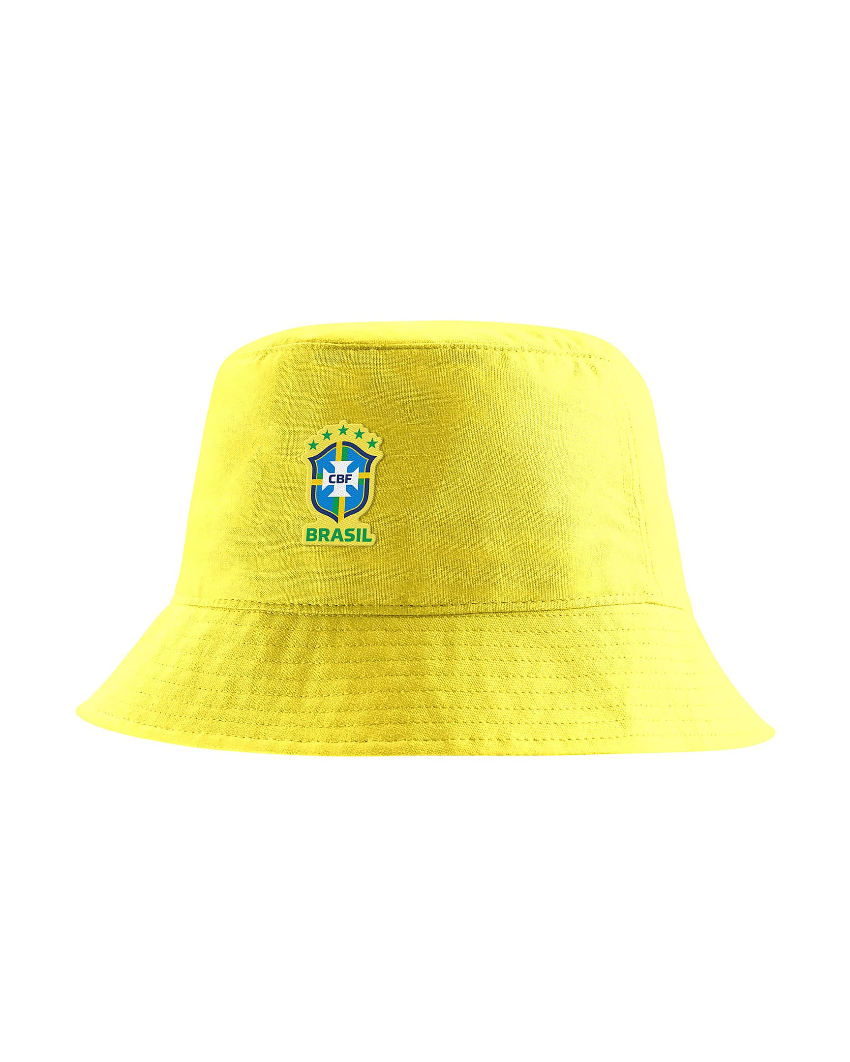 Gorro tipo pescador para hombre Brazil - Amarillo