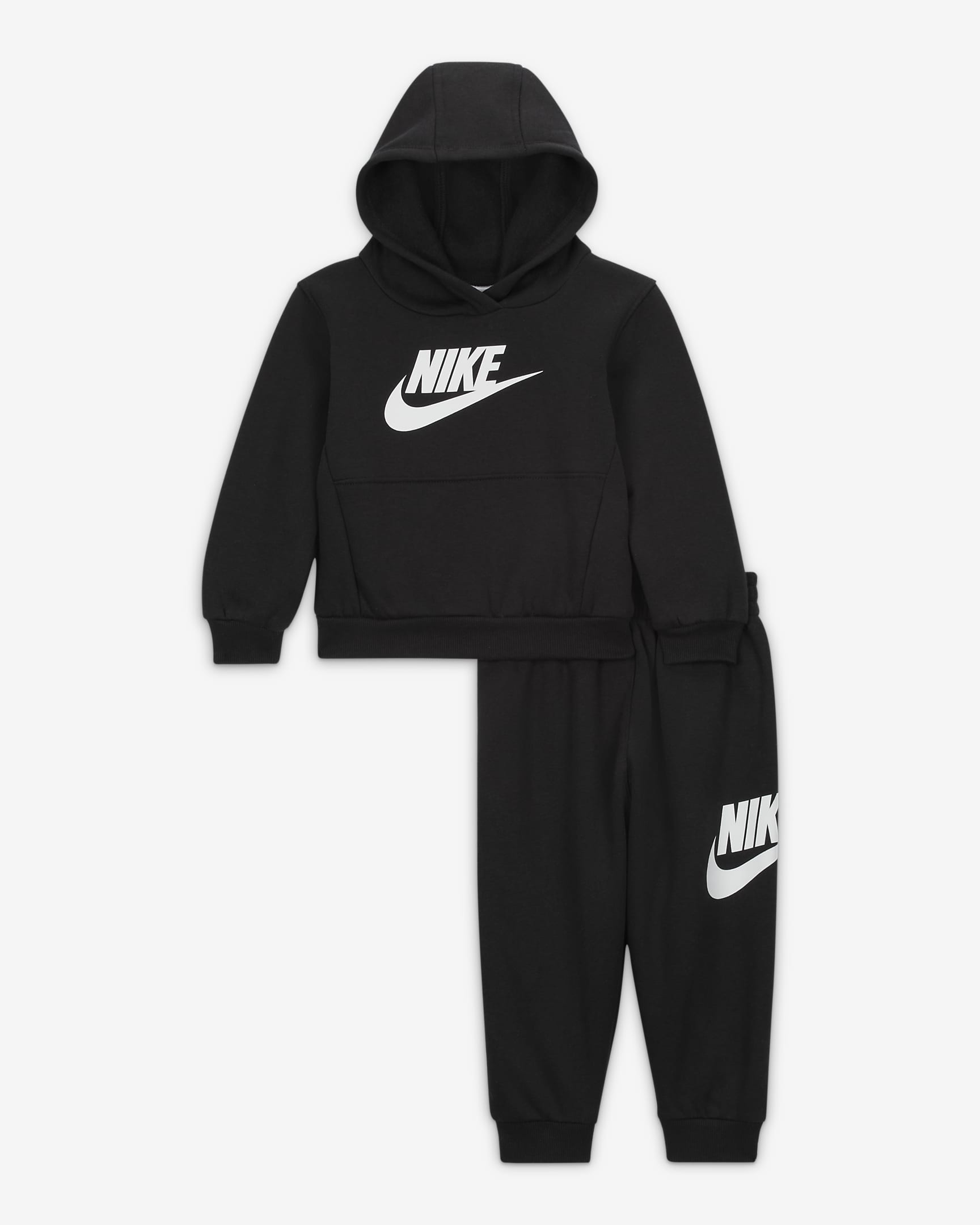 Nike Sportswear Club Fleece Baby (12-24M) Hoodie Set - Black