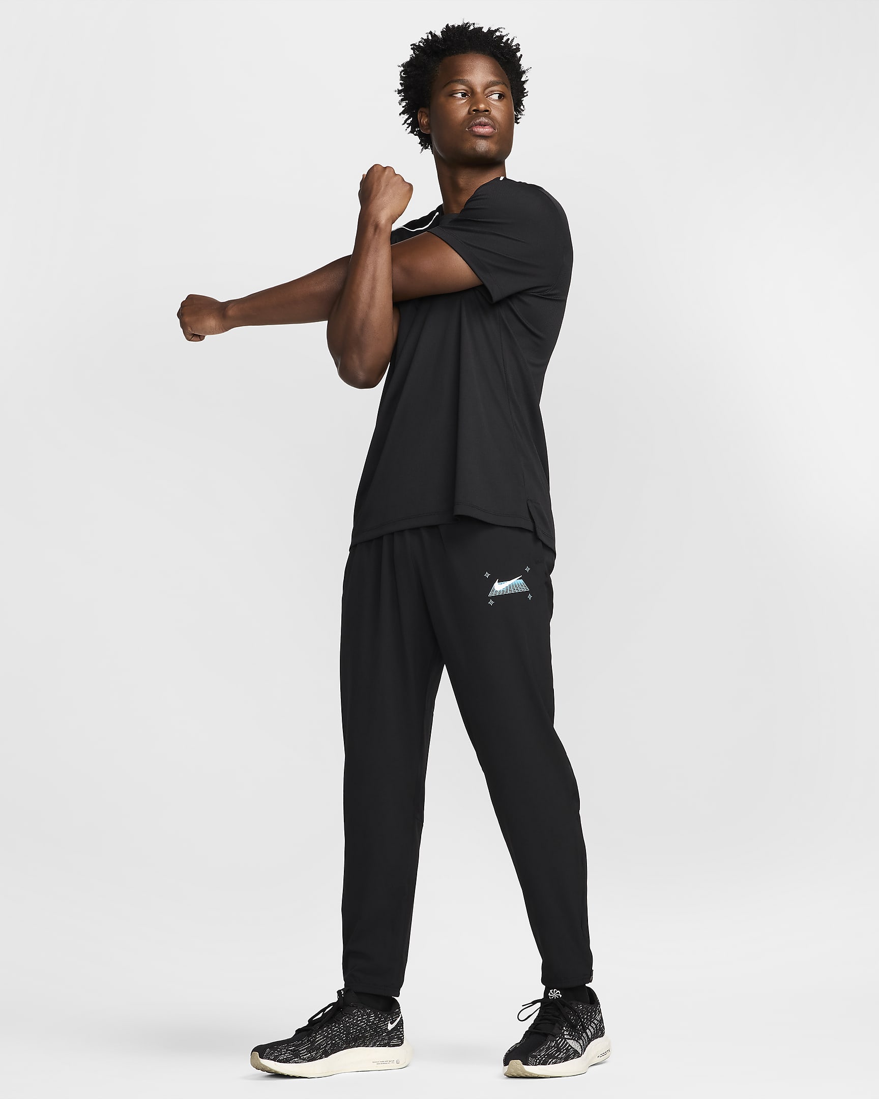 Pantalon de running Nike Challenger pour homme - Noir