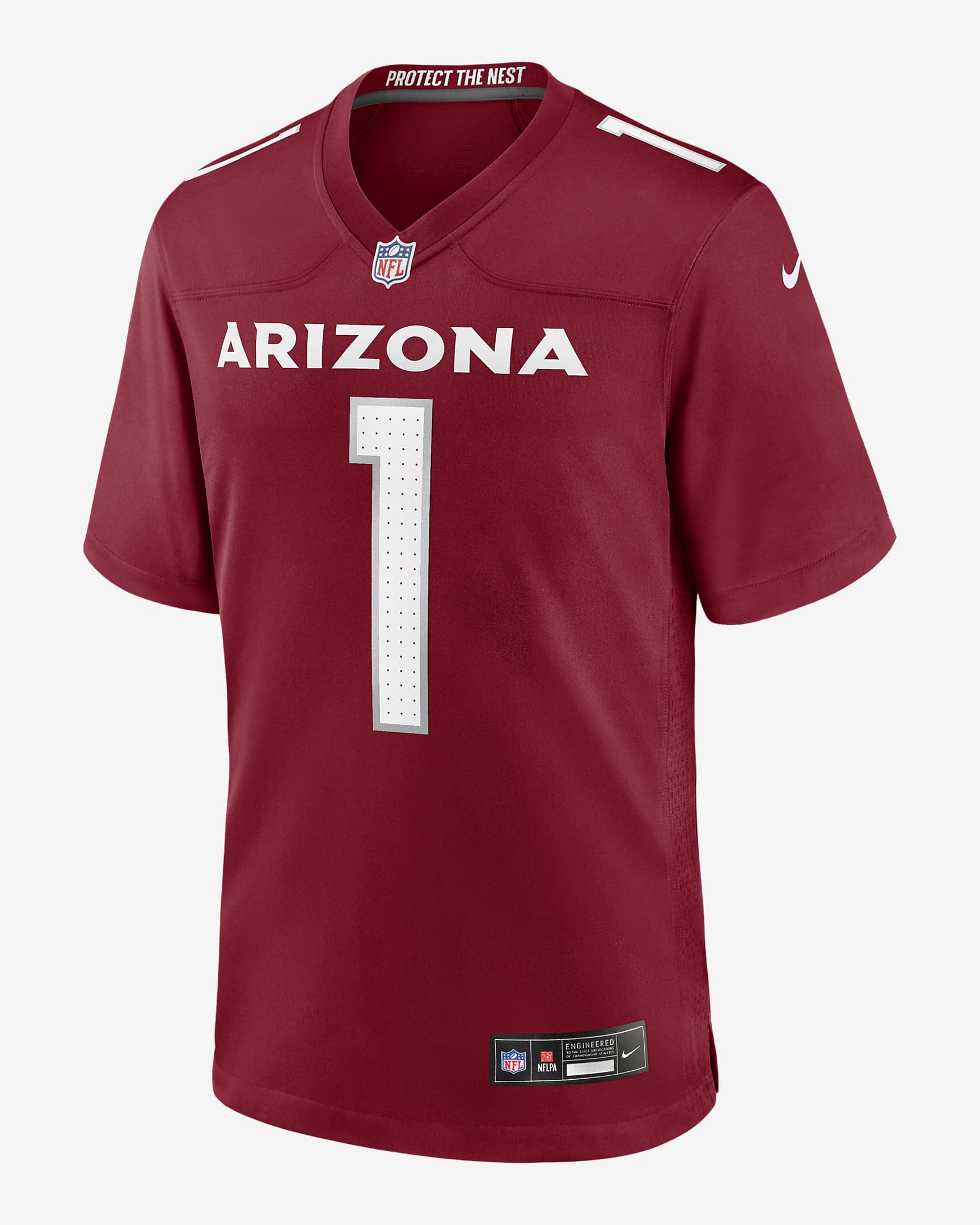 Paris Johnson Jr. Arizona Cardinals Men's Nike NFL Game Football Jersey - Tough Red