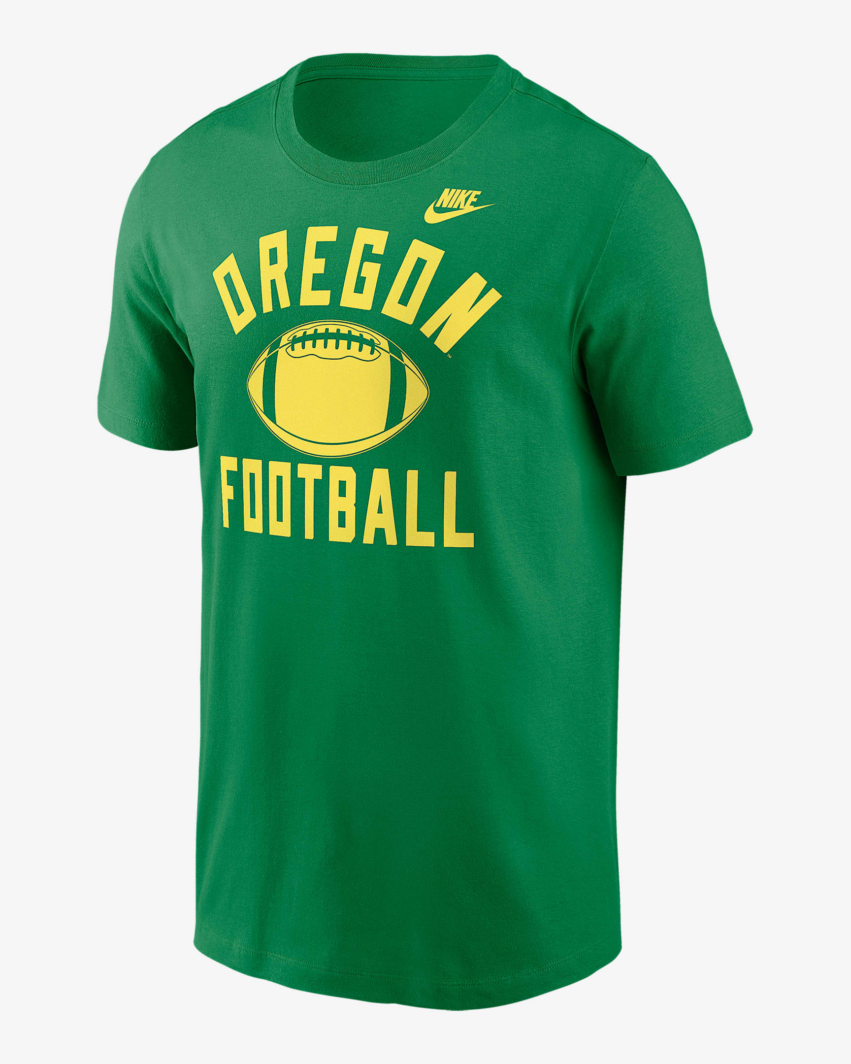 Playera universitaria Nike para hombre Oregon Legacy Football Icon - Amarillo