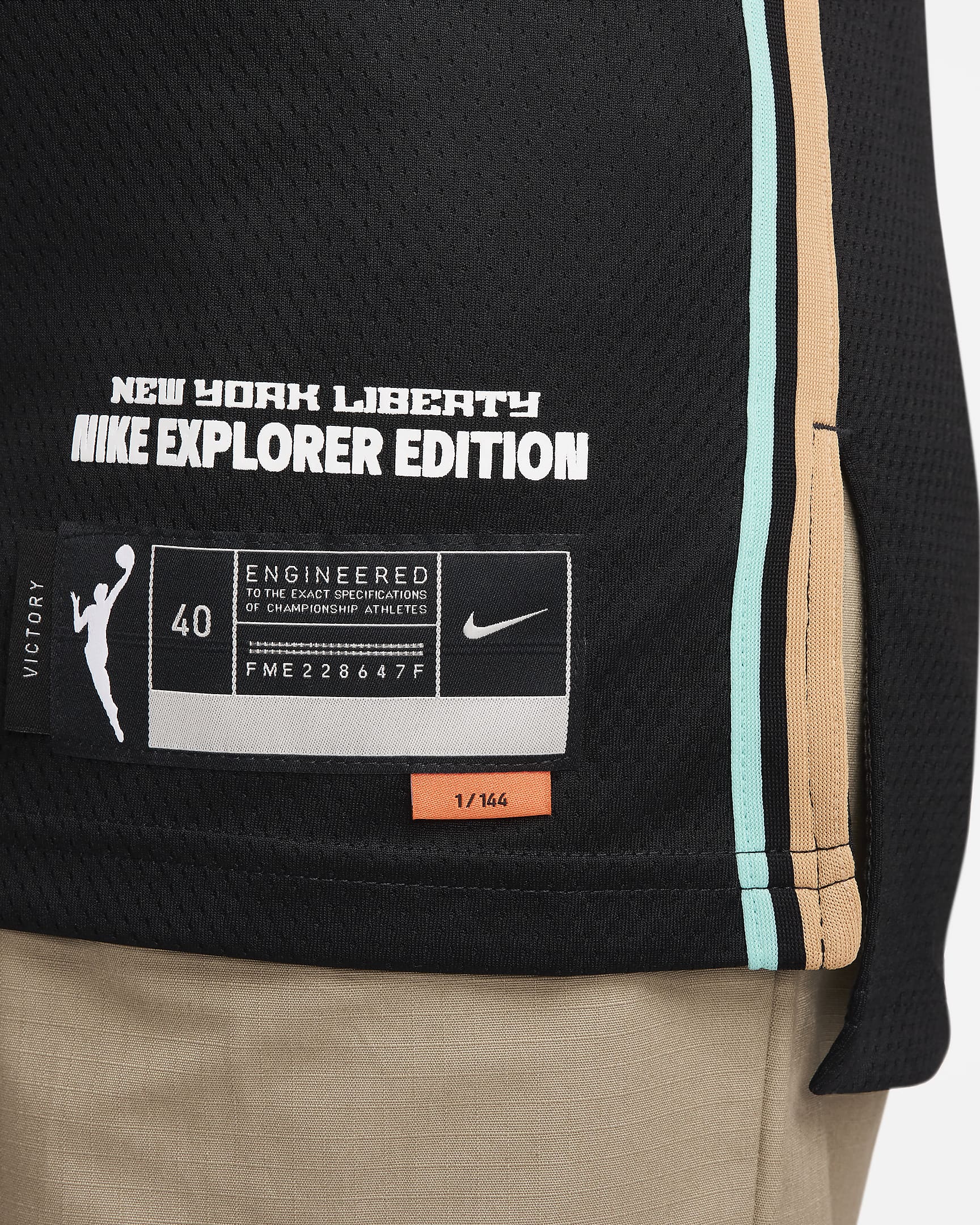 Sabrina Ionescu Liberty Explorer Edition Nike Dri-fit Wnba Victory 