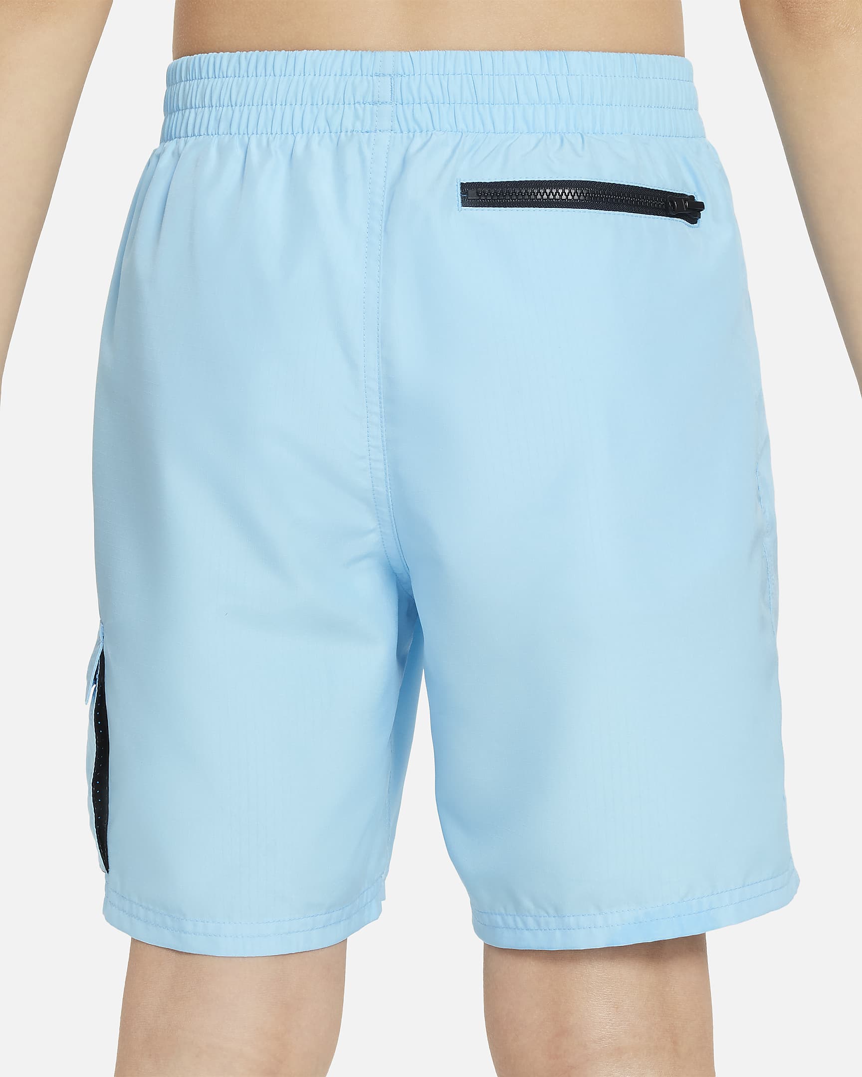 Shorts de vóleibol de 15 cm para niño talla grande Nike Swim Voyage - Azul acuario