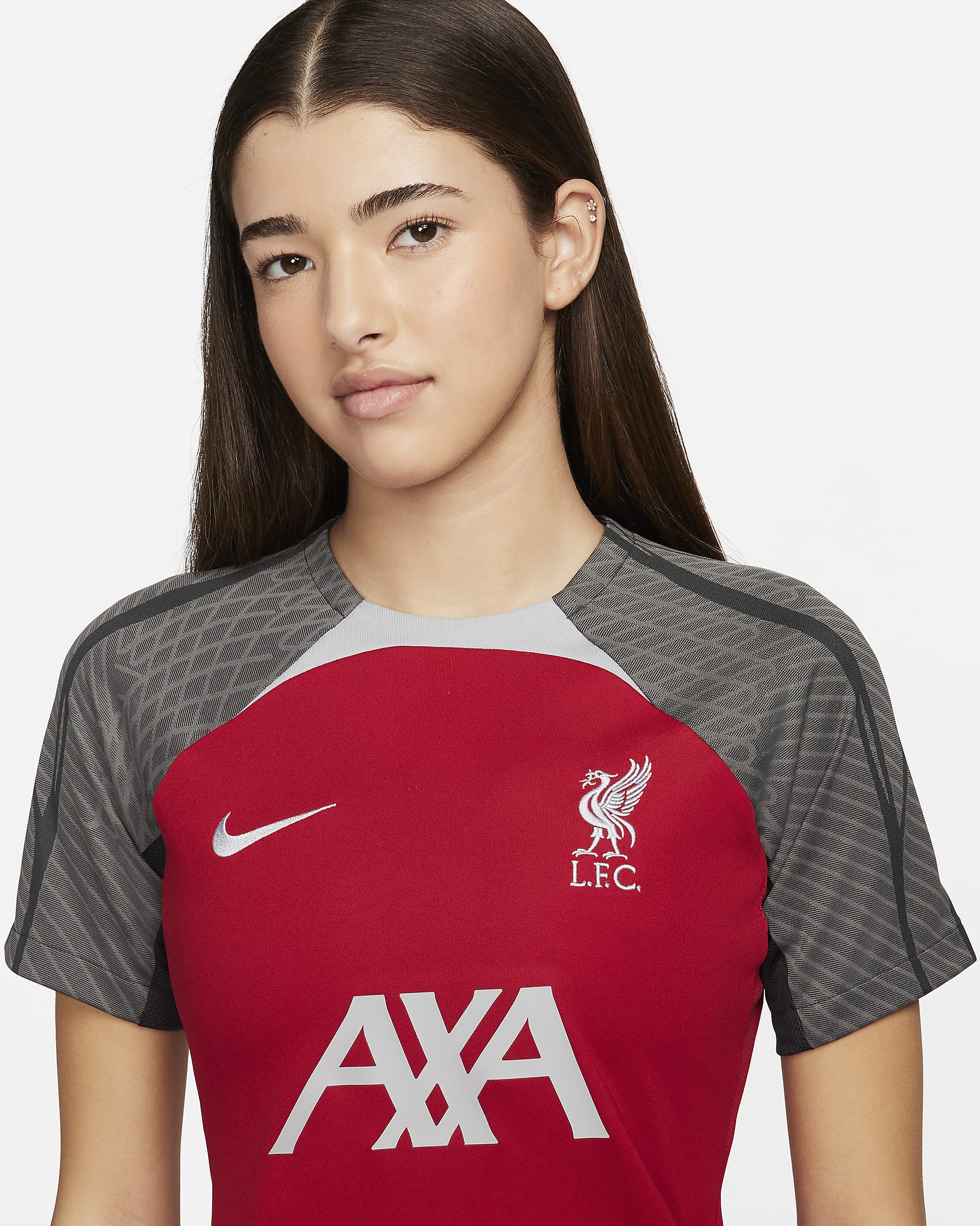 Liverpool F.C. Strike Women's Nike Dri-FIT Football Knit Top. Nike UK