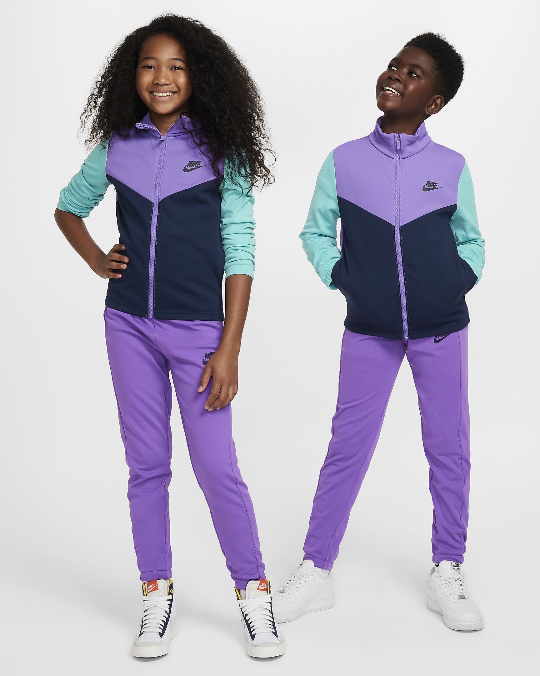 jd kids nike tracksuit