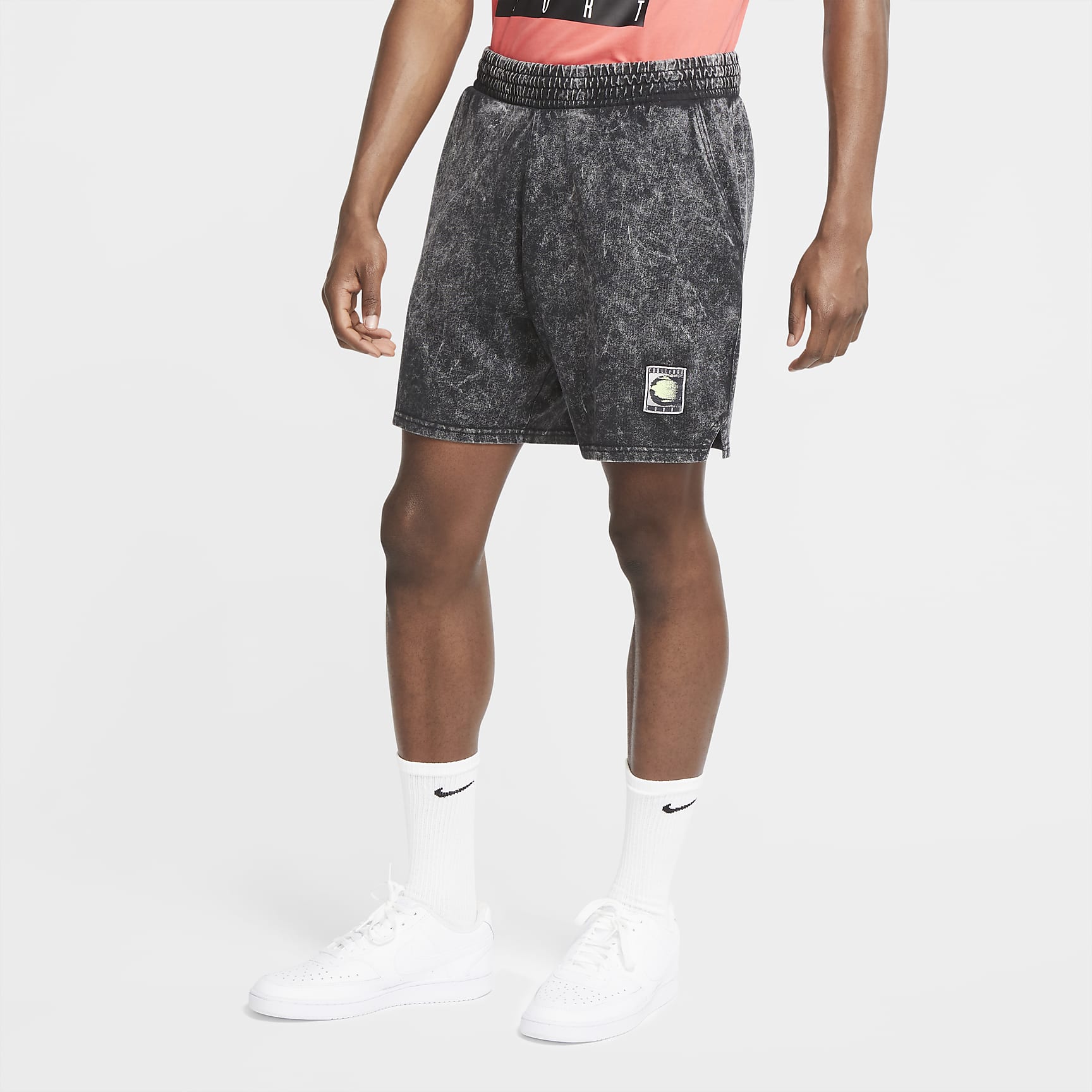 Nike Sportswear Men's Knit Wash Shorts - Black/Black