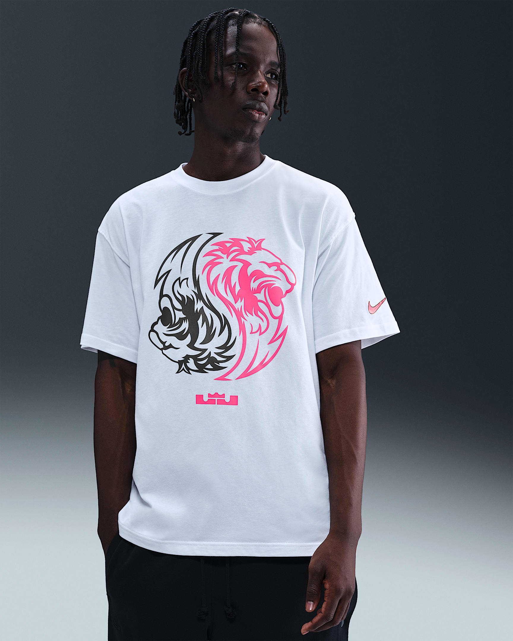 Ανδρικό T-Shirt Max90 LeBron - Λευκό