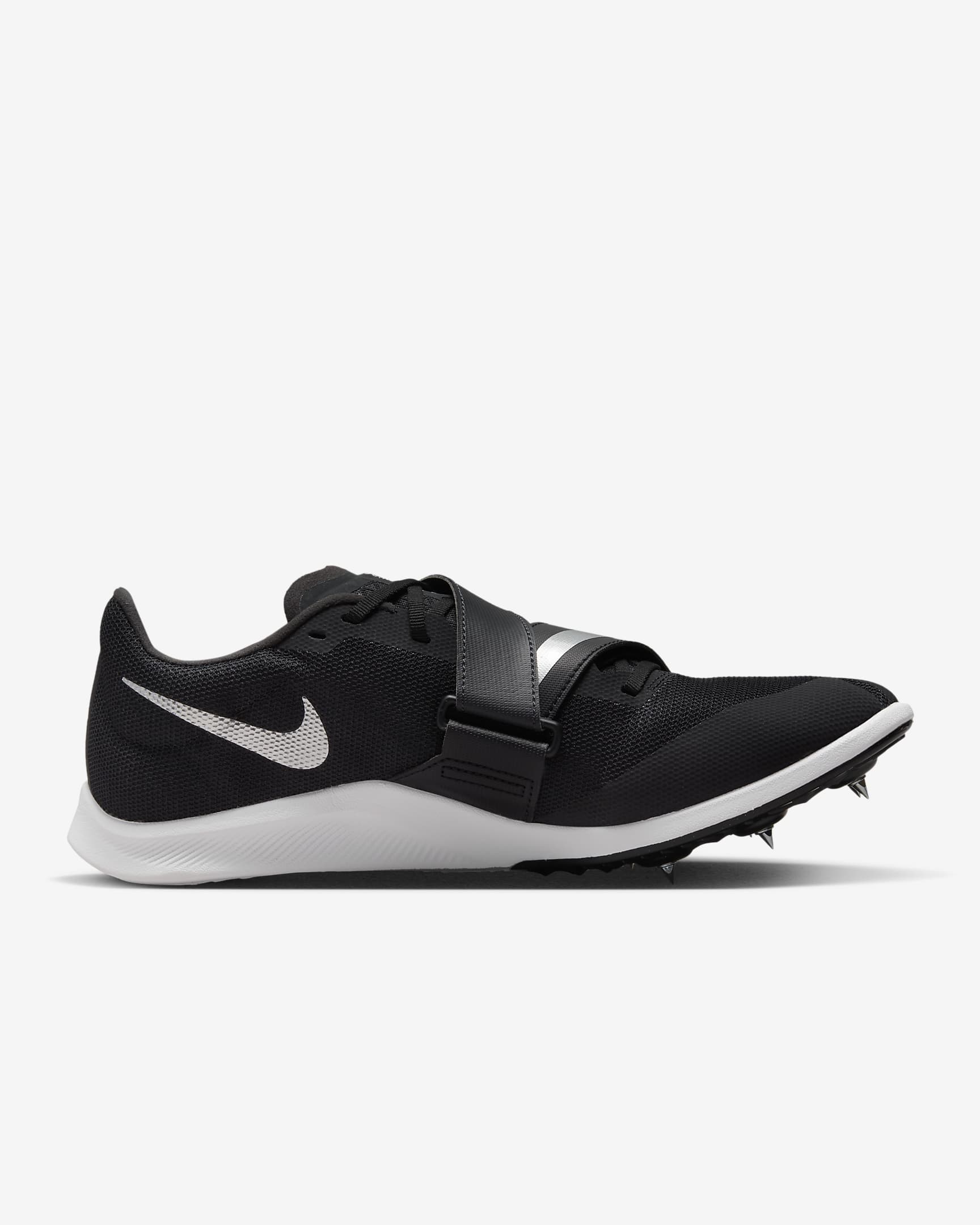 Nike Rival Jump Track & Field Jumping Spikes - Black/Dark Smoke Grey/Light Smoke Grey/Metallic Silver