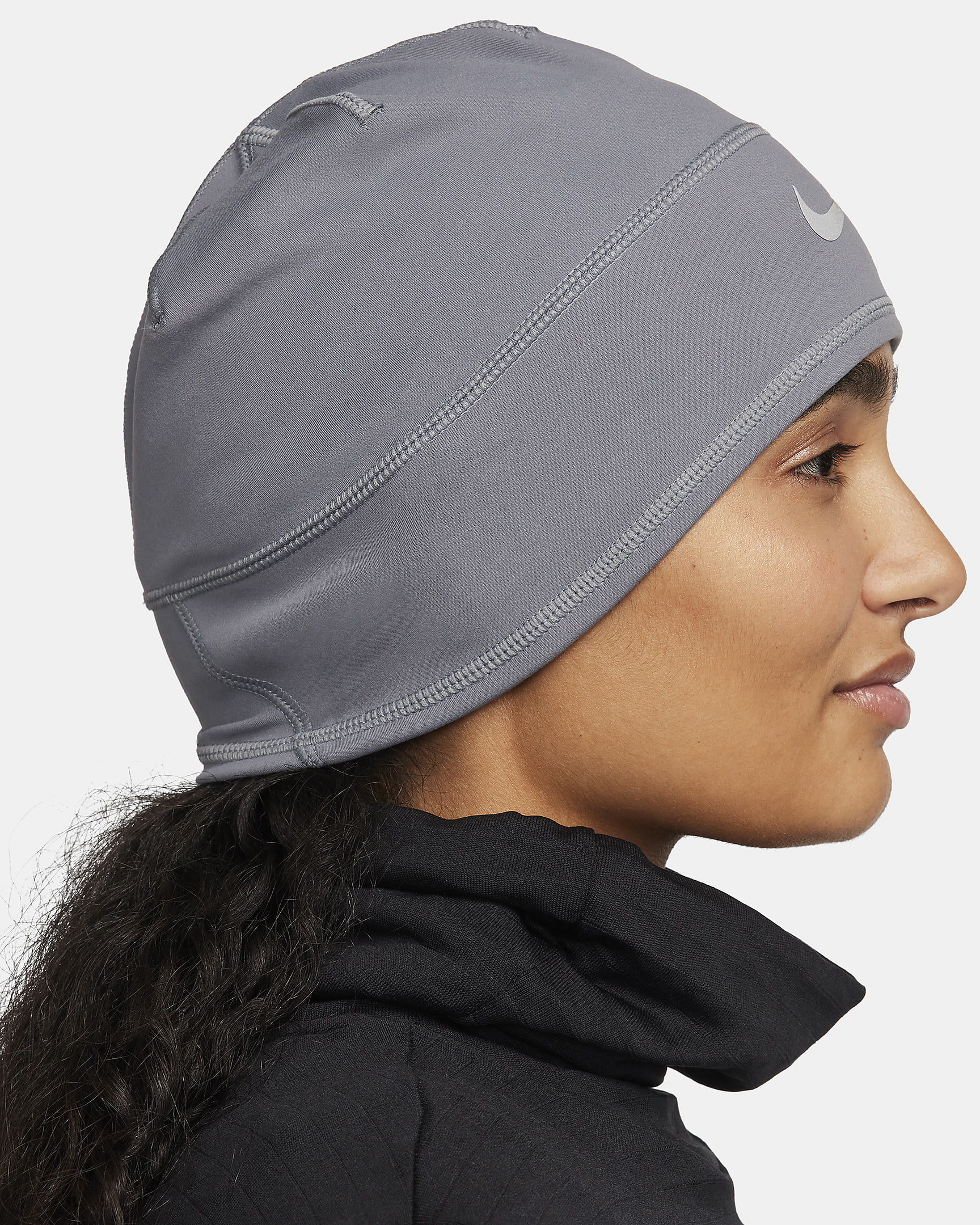 Gorro sin dobladillo Nike Dri-FIT Terra - Gris humo