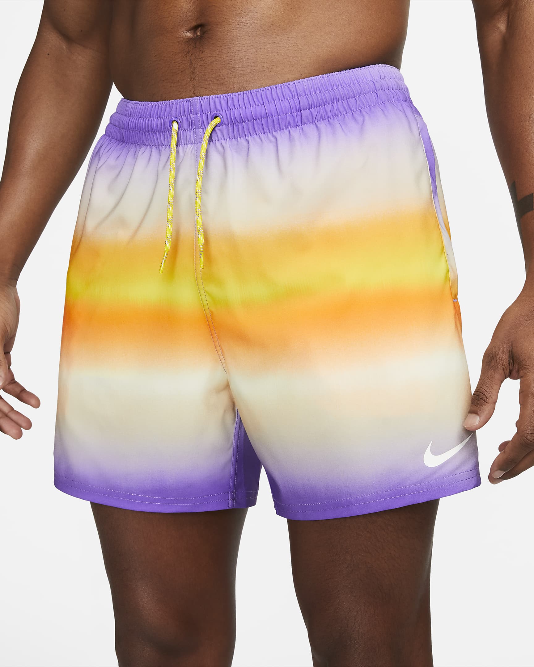 Traje de baño tipo short de voleibol de 13 cm para hombre Nike - Uva acción