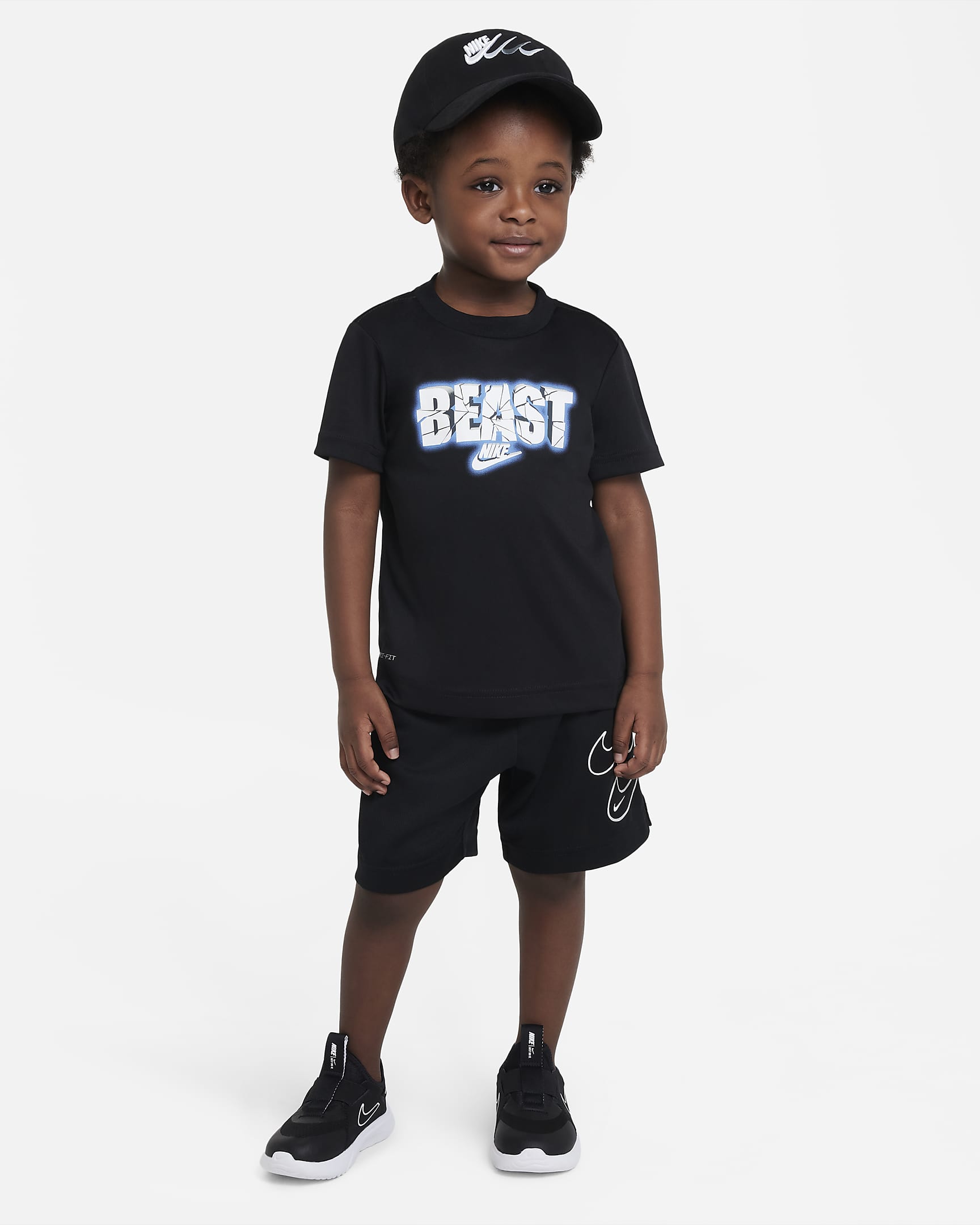 Nike Icon Tee Toddler T-Shirt - Black